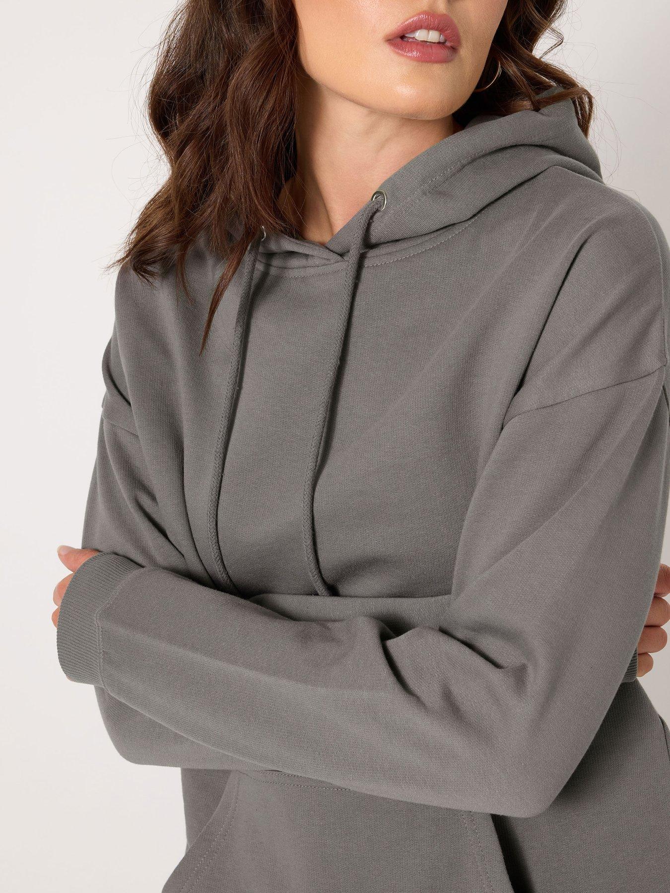 Image 4 of 4 of Long Tall Sally Overhead Hoodie - Grey