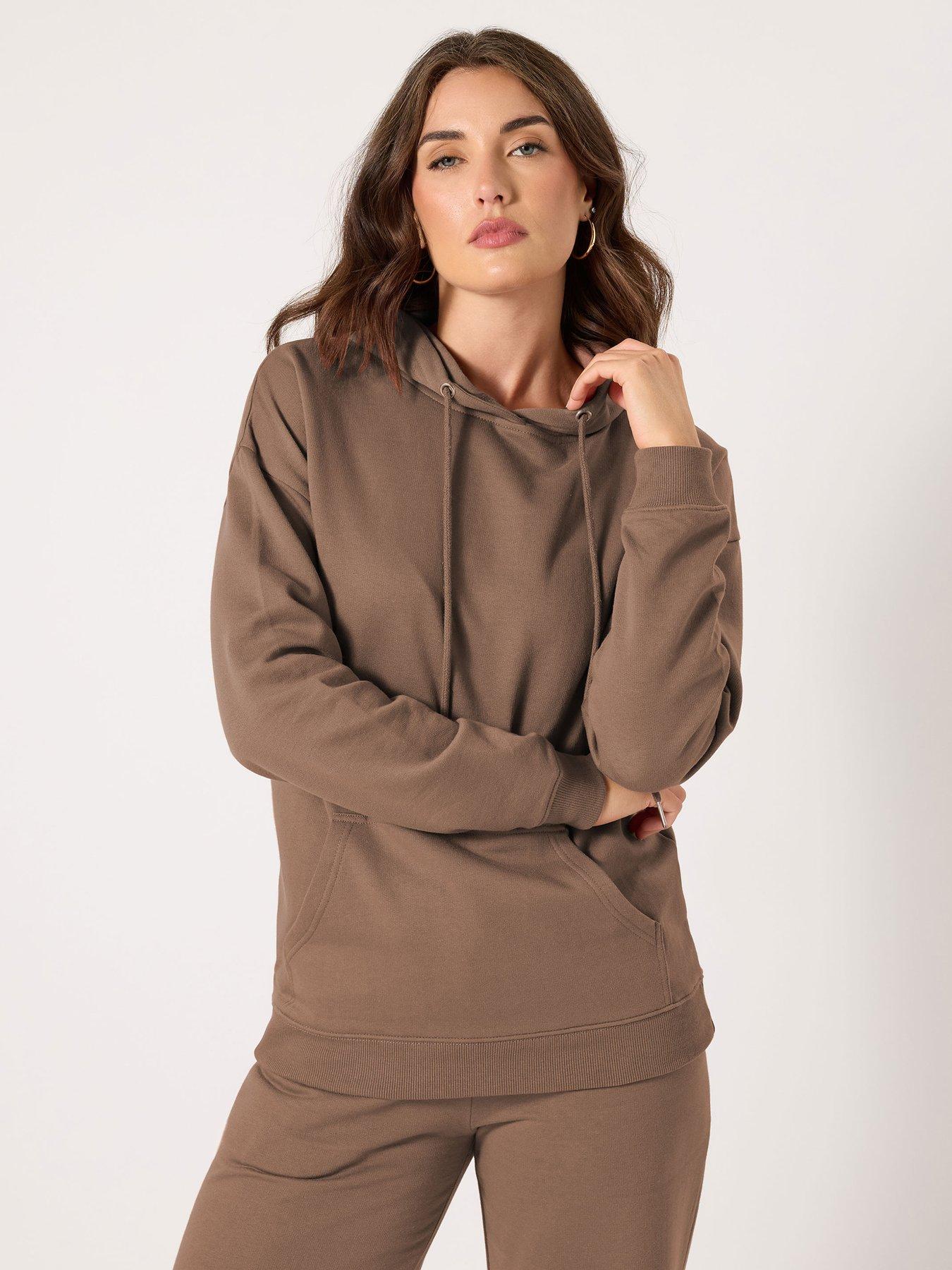 undefined Longline Hoodie - Natural