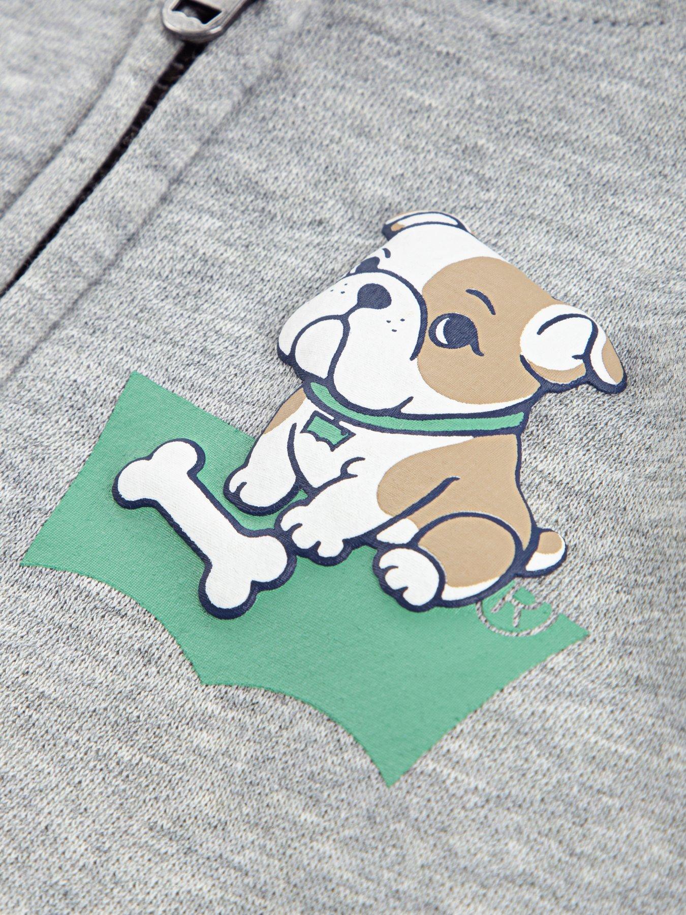 Image 4 of 6 of Levi's Baby Boys 3 Piece Hoodie, T-Shirt &amp; Jean Set - Multi