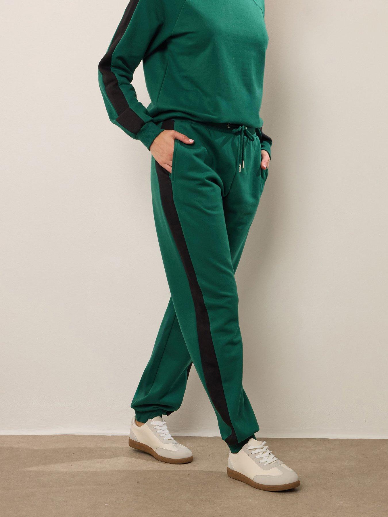 undefined Side Stripe Jogger 34" - Green