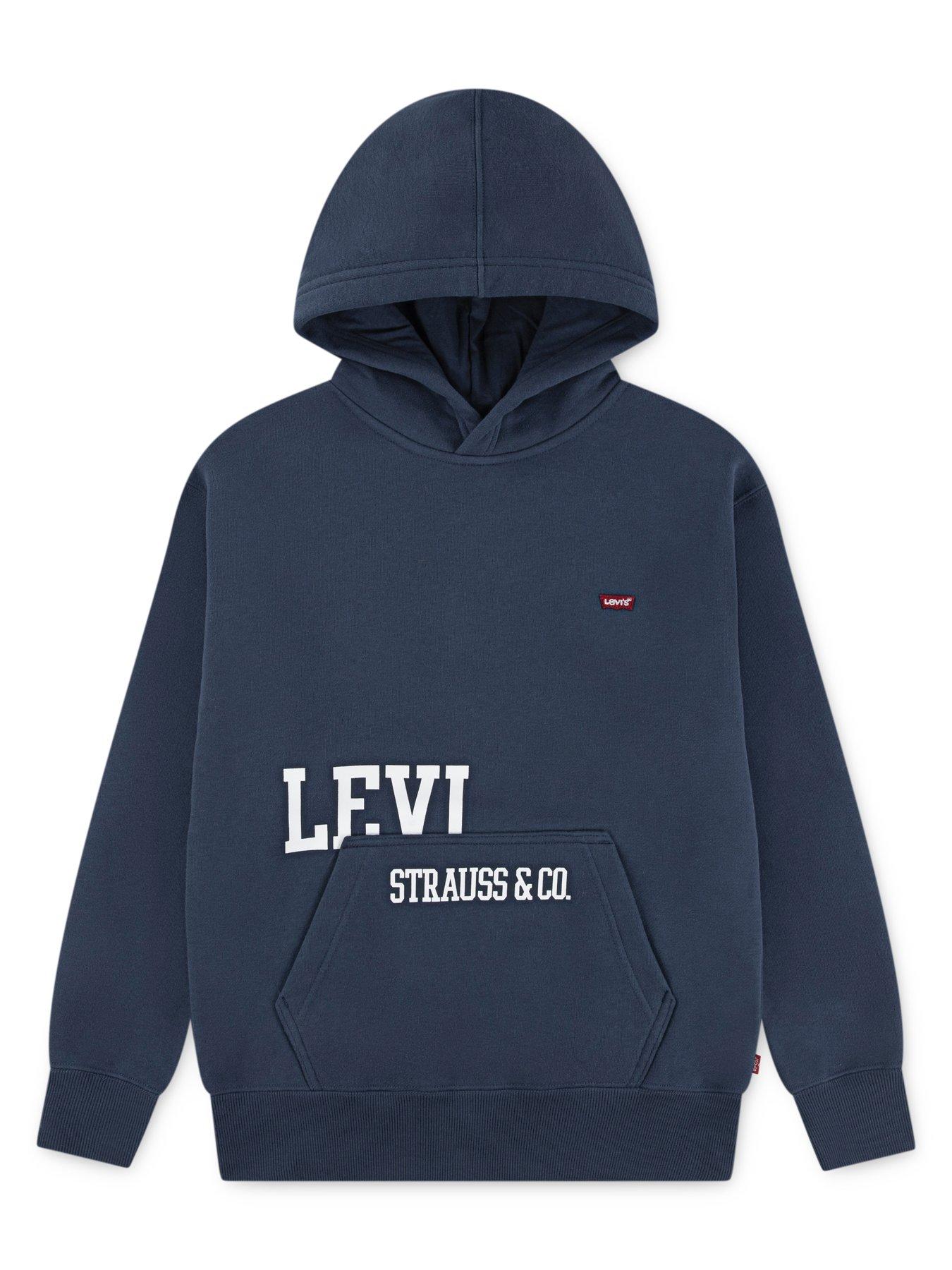 Levi's Boys Cutoff Levis Hoodie - Navy