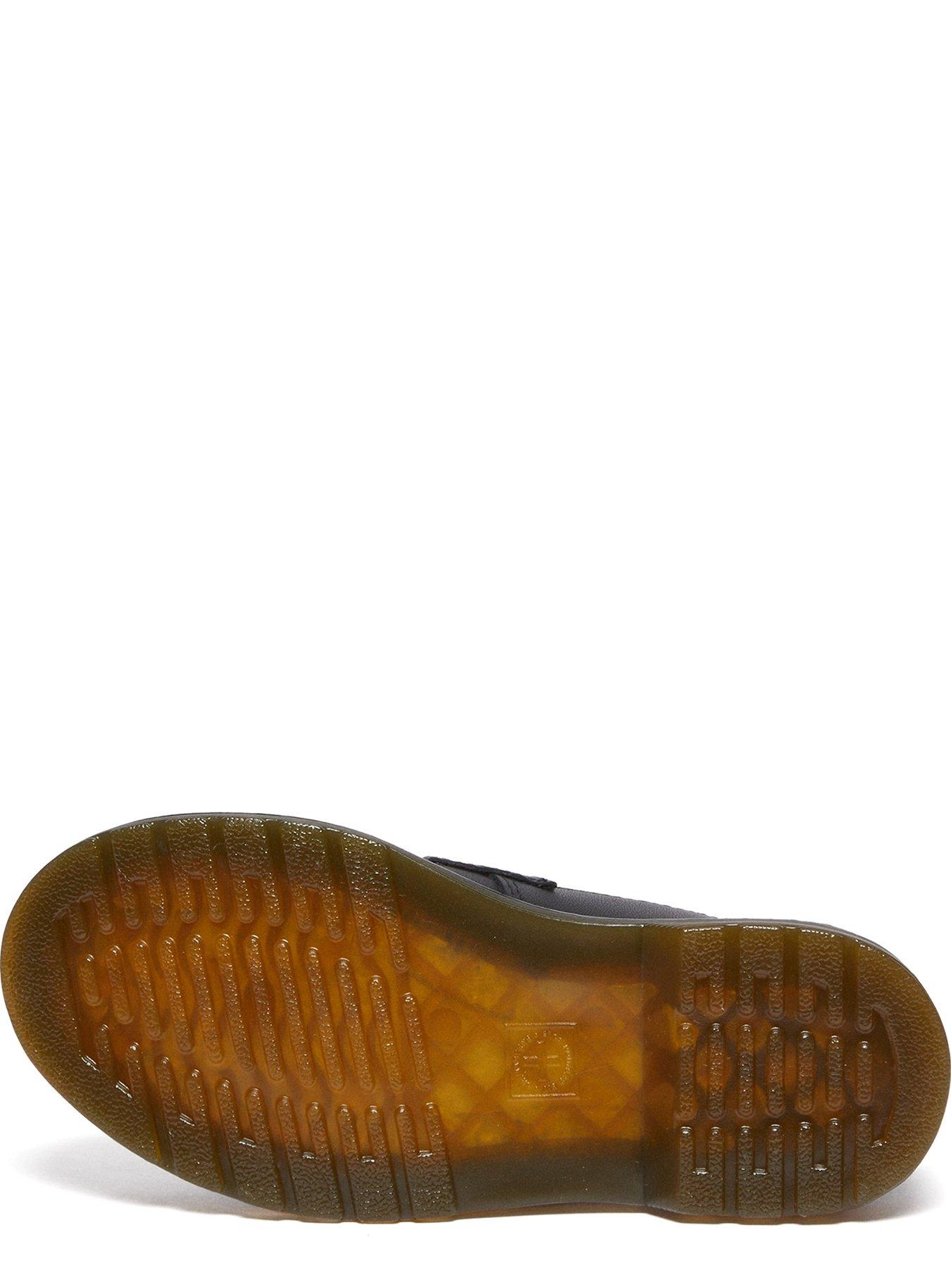 Image 5 of 7 of Dr Martens Junior Adrian J Tassel Loafer Black Softy T - Grey