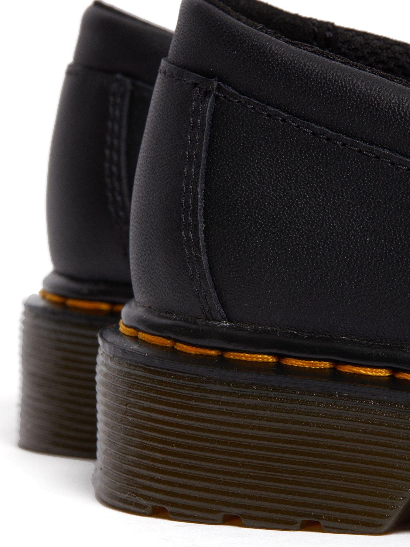 Image 7 of 7 of Dr Martens Junior Adrian J Tassel Loafer Black Softy T - Grey