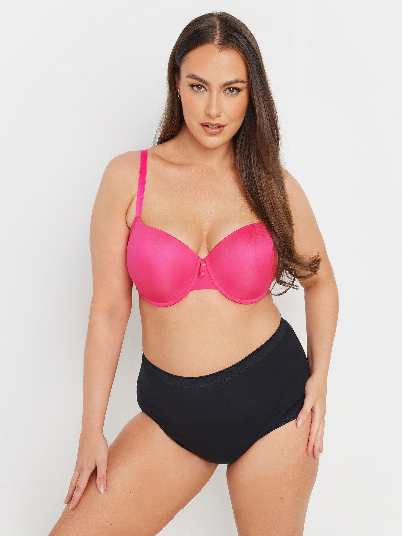  image of yours-curve-2-pack-padded-bra-pink