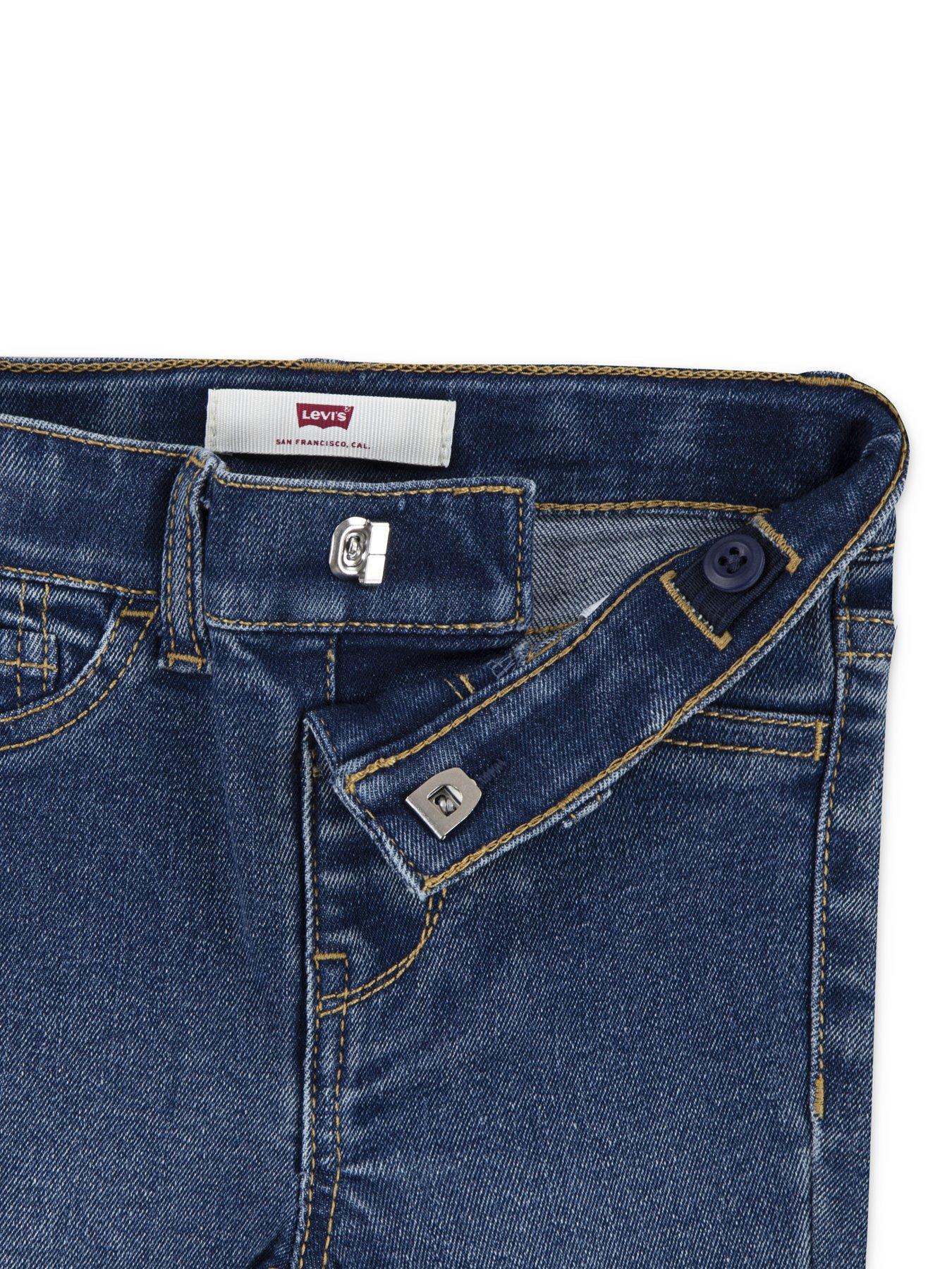 Image 5 of 5 of Levi's Baby Girls 3 Piece Hoodie, T-Shirt &amp; Jean Set - Multi