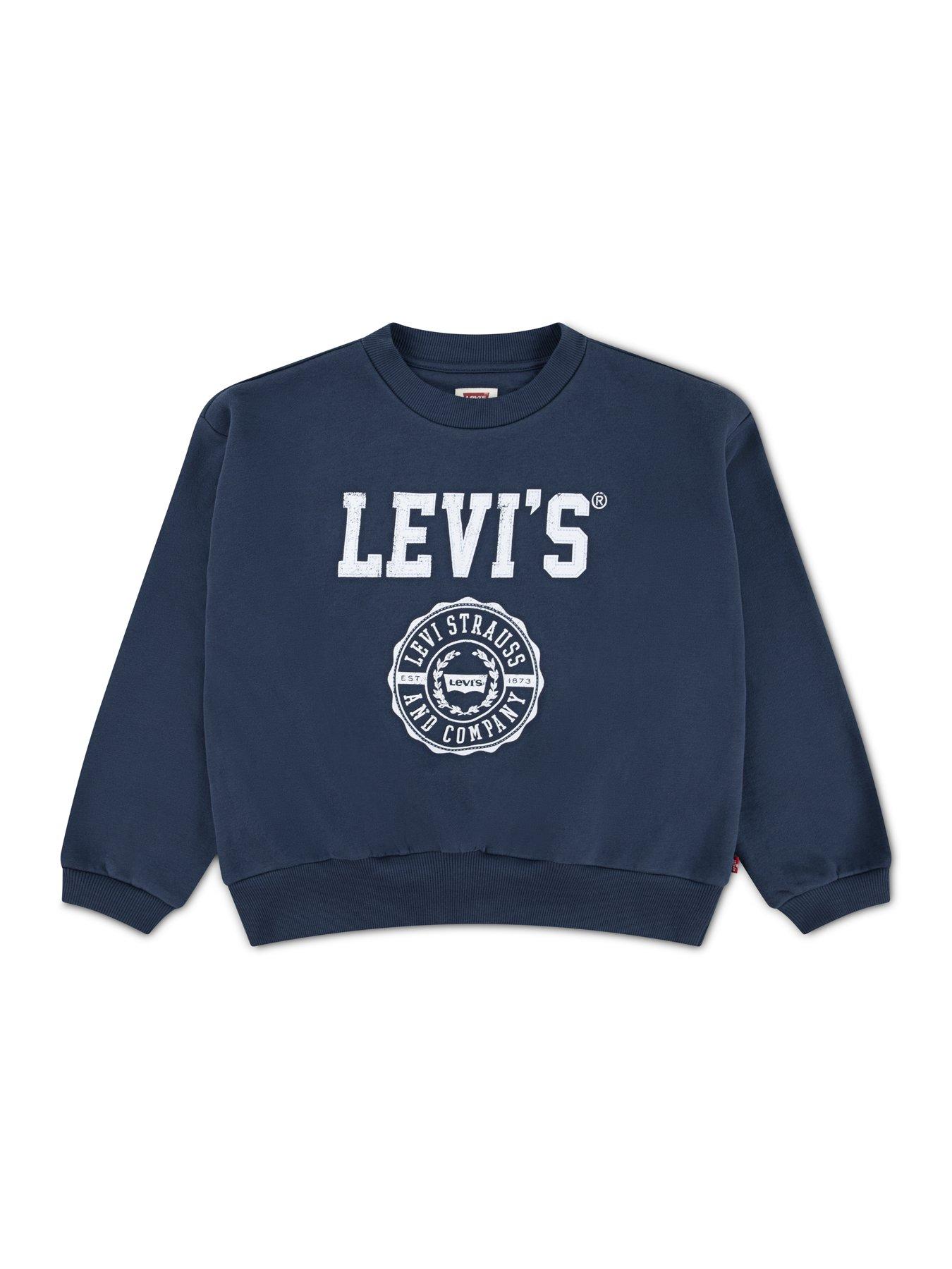 levis-girls-collegiate-crew-neck-top-navy