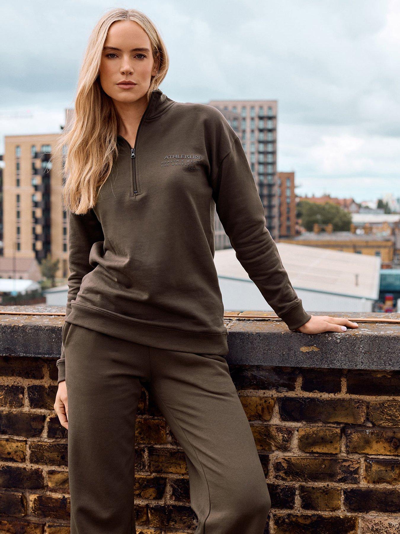 undefined Athleisure Sweatshirt - Brown