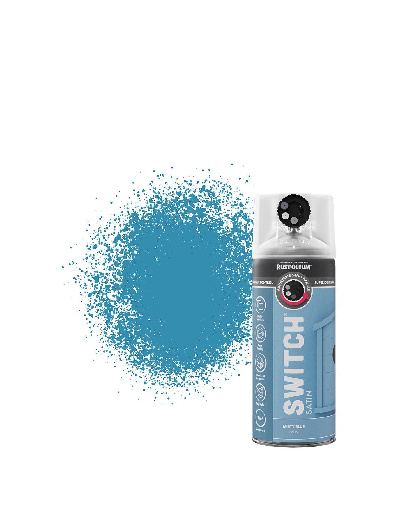 Image 1 of 6 of Rust-Oleum Switch Spray Paint 400ml Misty Blue Satin