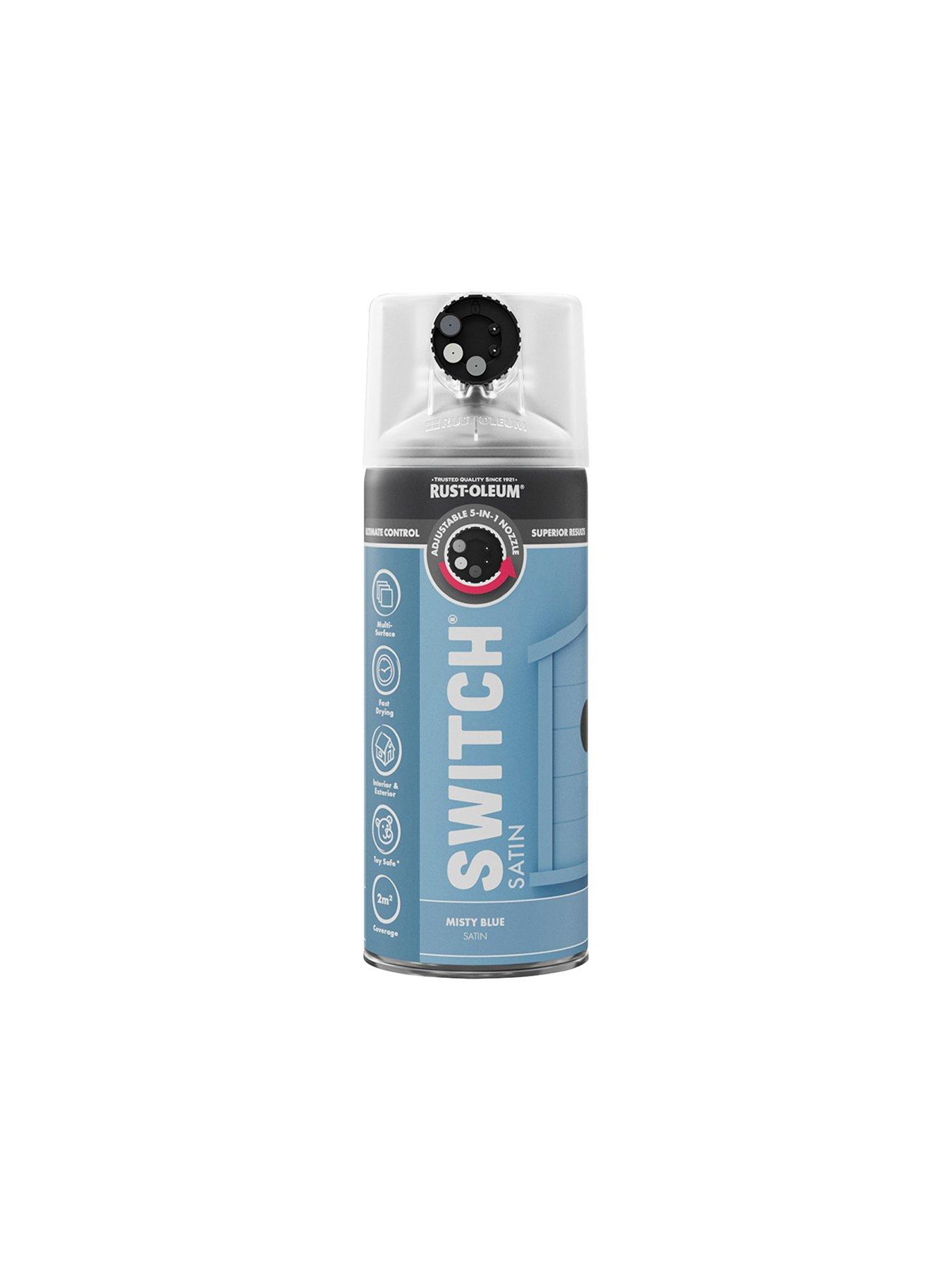 Image 4 of 6 of Rust-Oleum Switch Spray Paint 400ml Misty Blue Satin