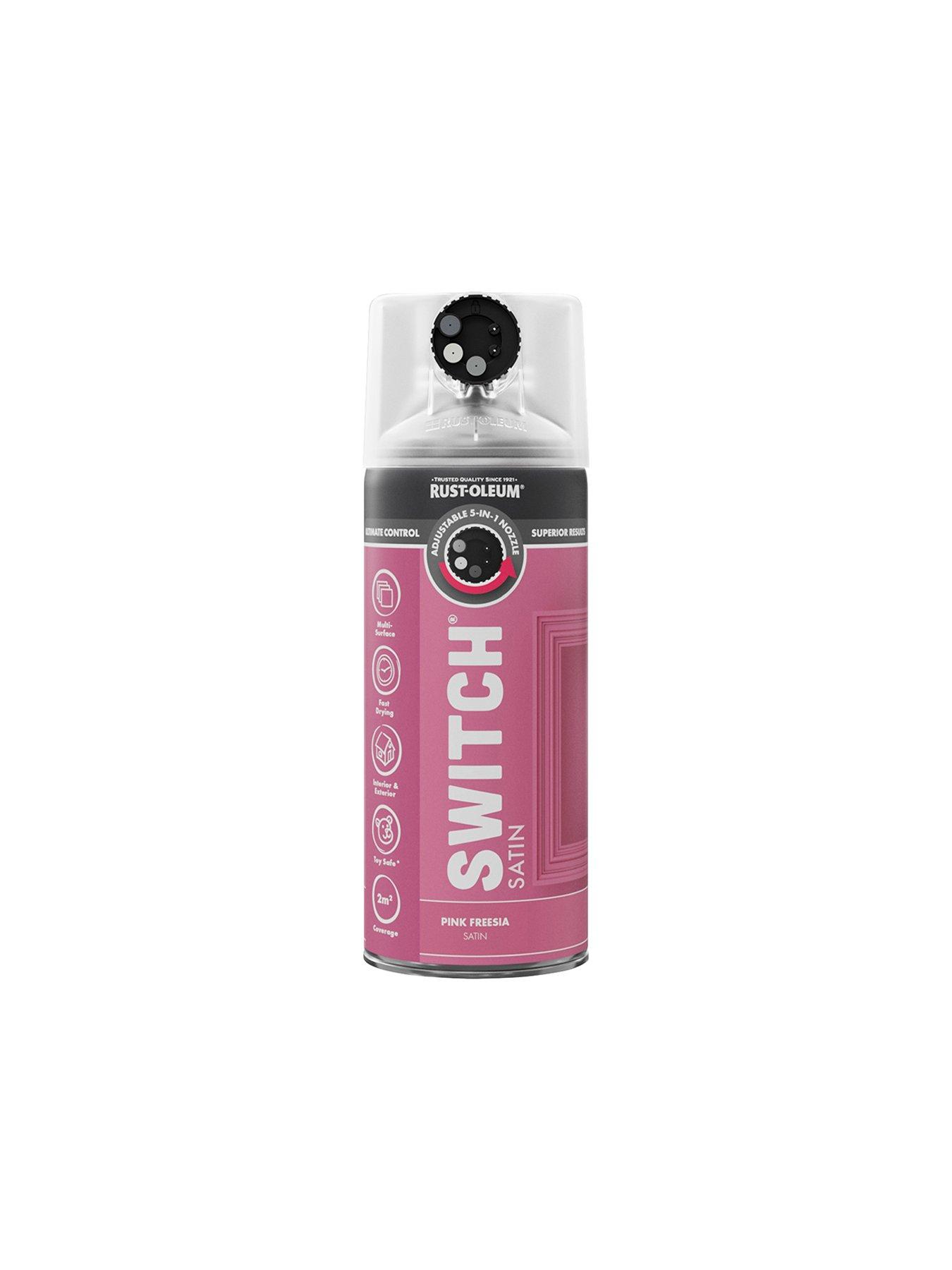 Image 4 of 6 of Rust-Oleum Switch Spray Paint 400ml Pink Freshia Satin