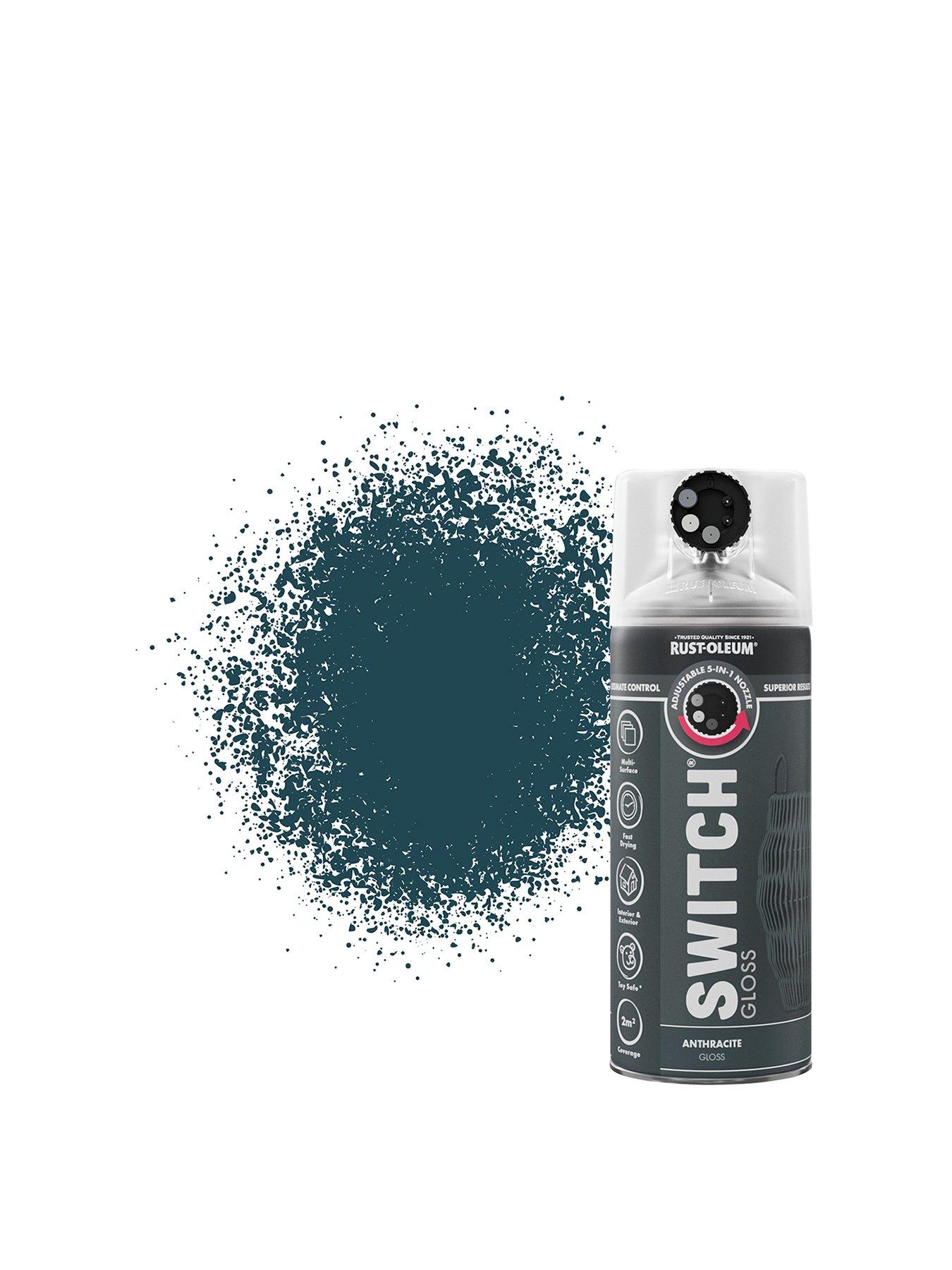 undefined Rust-oleum Switch Spray Paint 400ml Anthracite Gloss