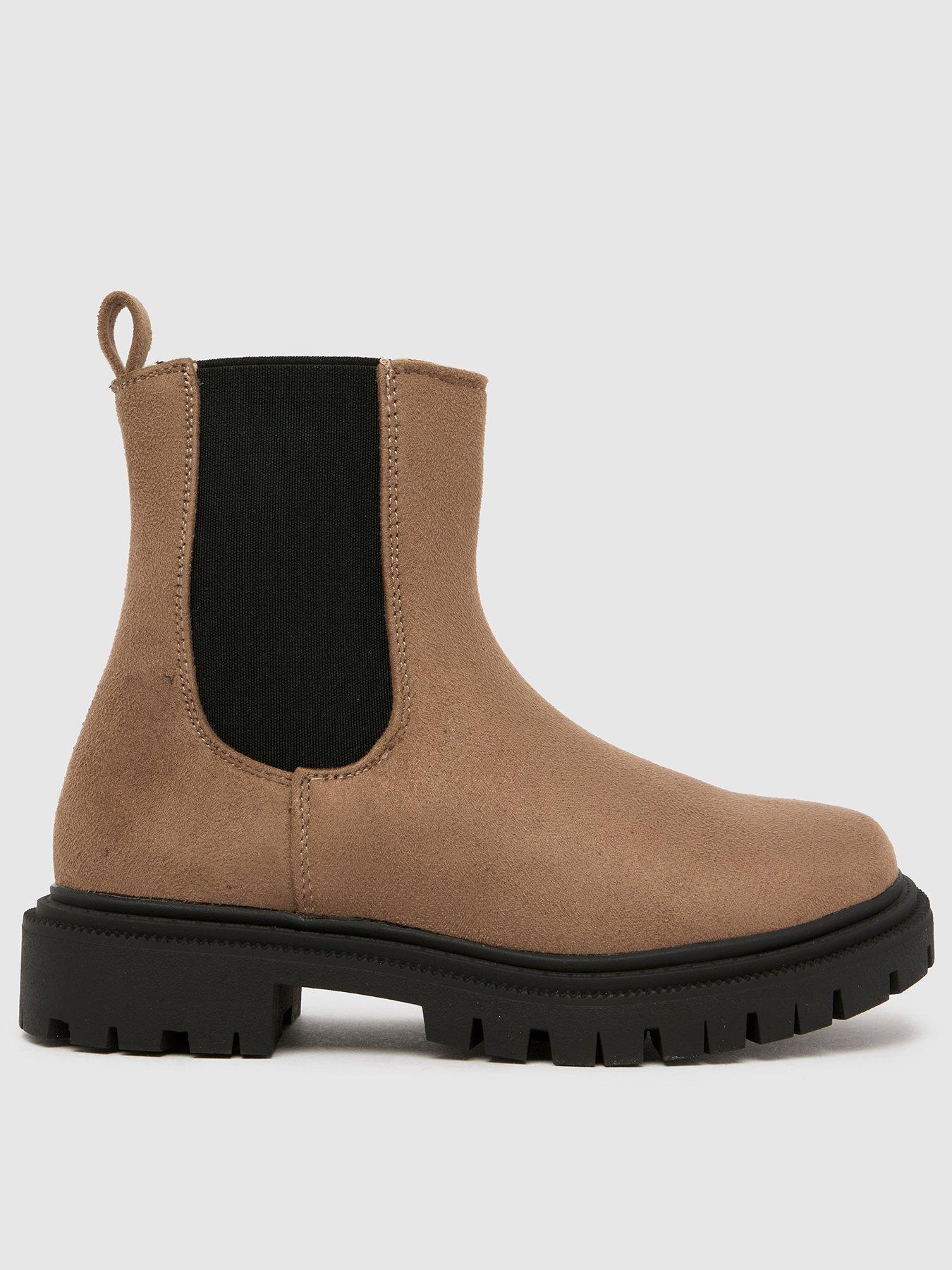 undefined Junior Click Chunky Chelsea Boot - Brown