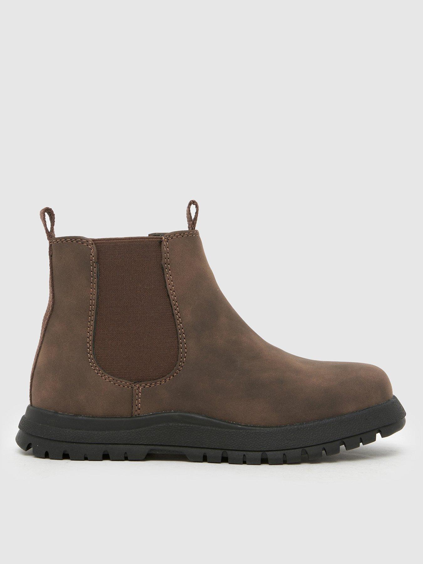 Image 1 of 4 of Schuh Junior Conrad Chelsea Boot - Brown