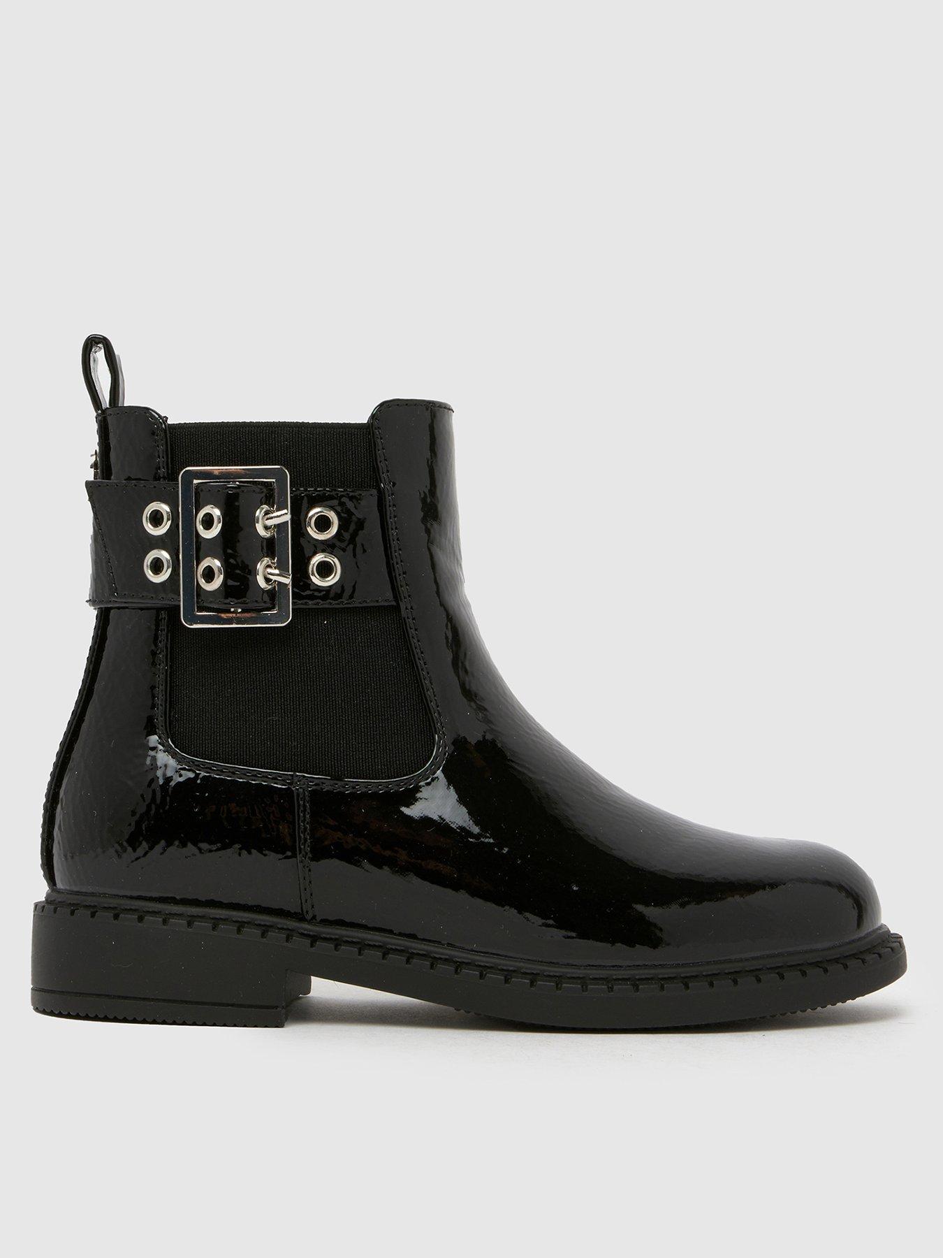 Image 1 of 4 of Schuh Junior Conder Buckle Patent Chelsea