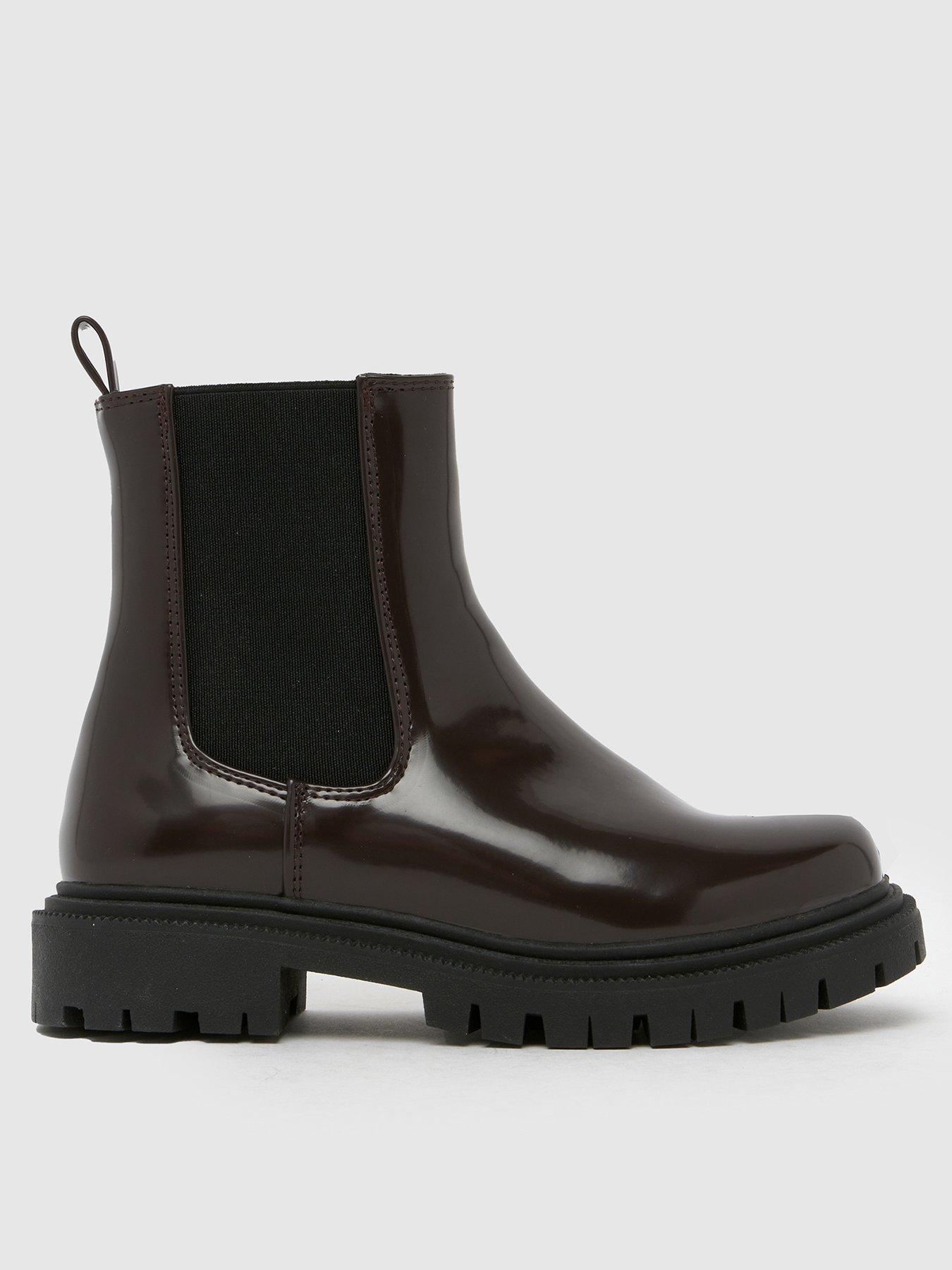 undefined Junior Click Chunky Chelsea Boot - Brown