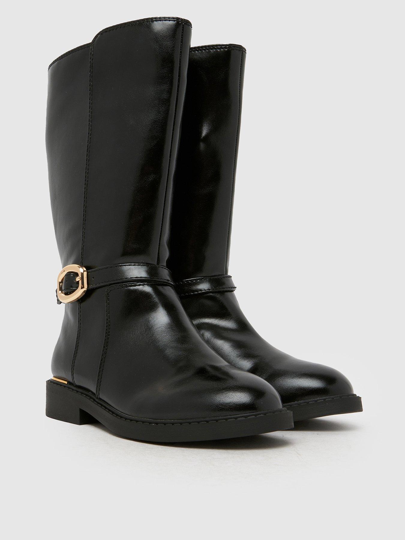 Image 2 of 4 of Schuh Junior Colt Riding Knee Boot - Black