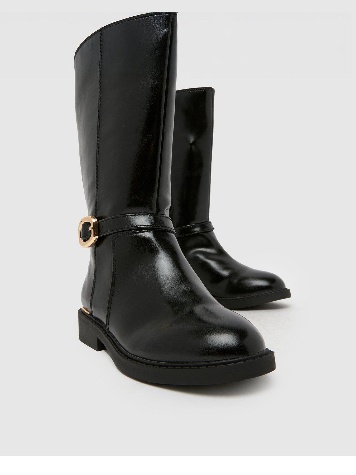 Image 3 of 4 of Schuh Junior Colt Riding Knee Boot - Black