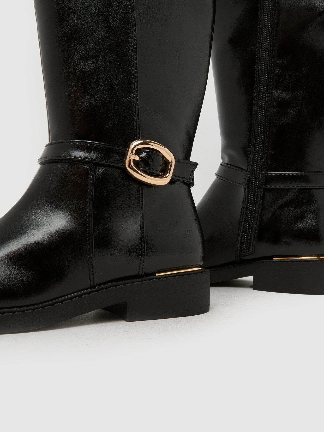 Image 4 of 4 of Schuh Junior Colt Riding Knee Boot - Black