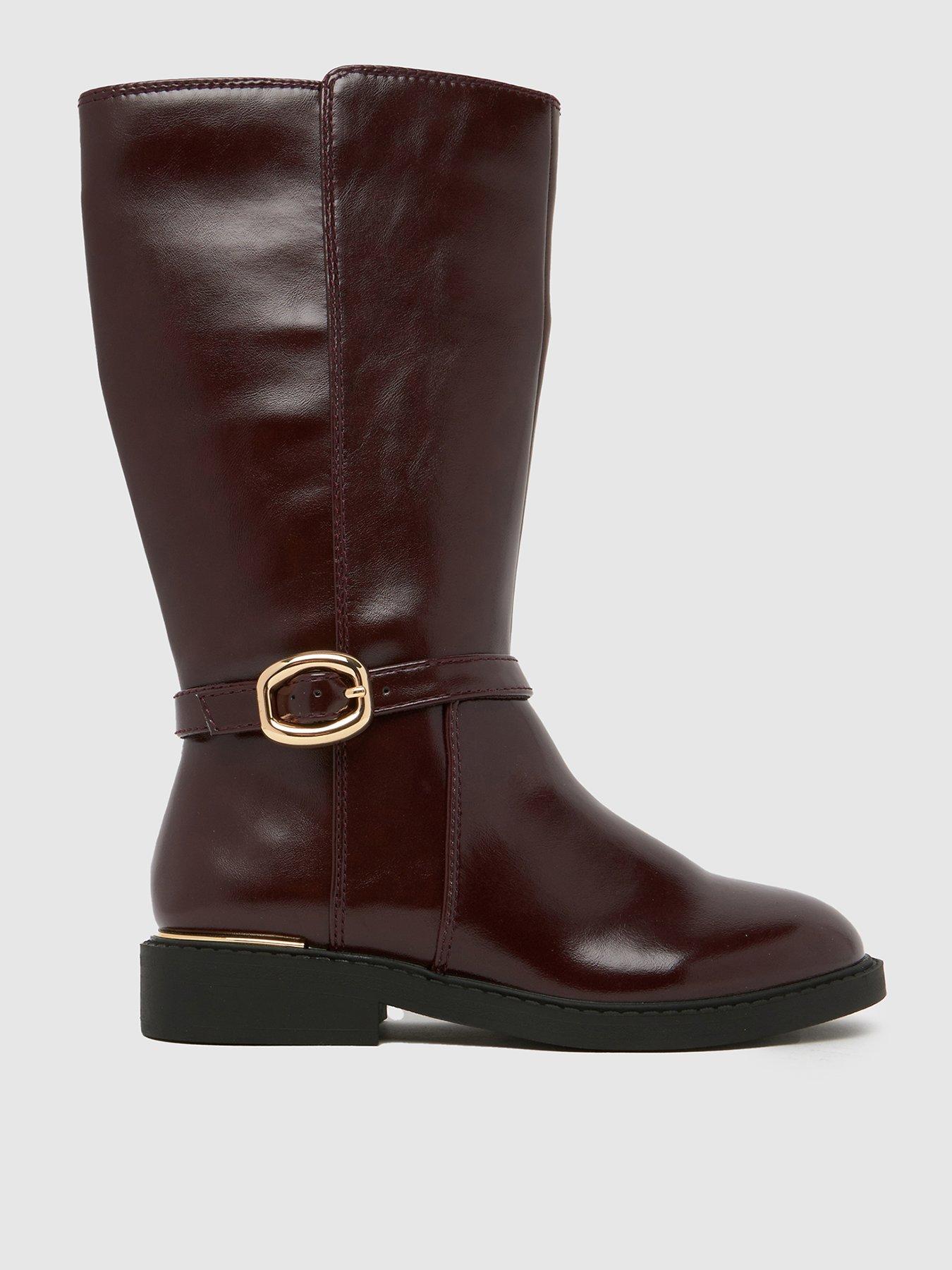 Image 1 of 4 of Schuh Junior Colt Riding Knee Boot - Red