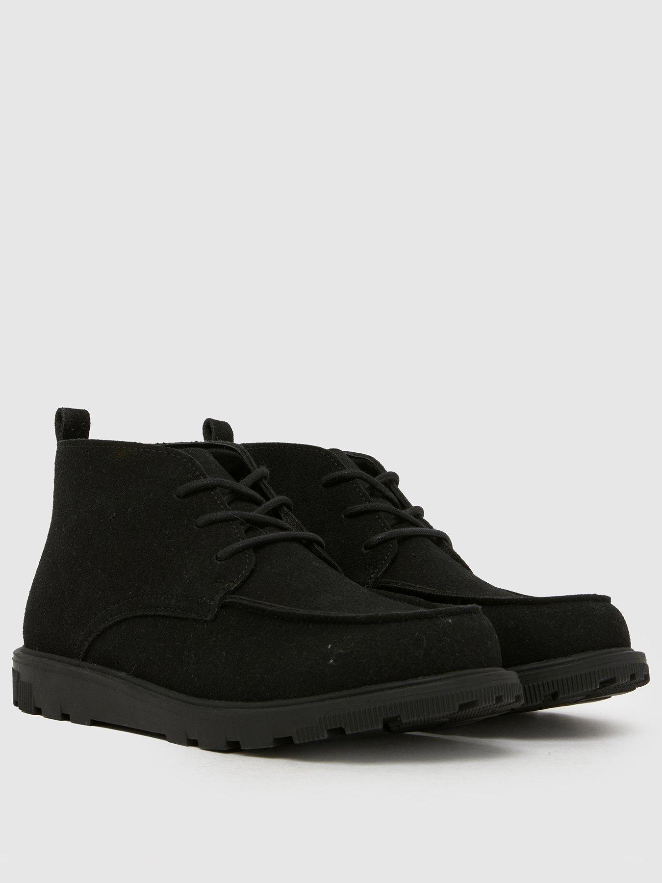 stillFront image of schuh-youth-casey-desert-boot-black