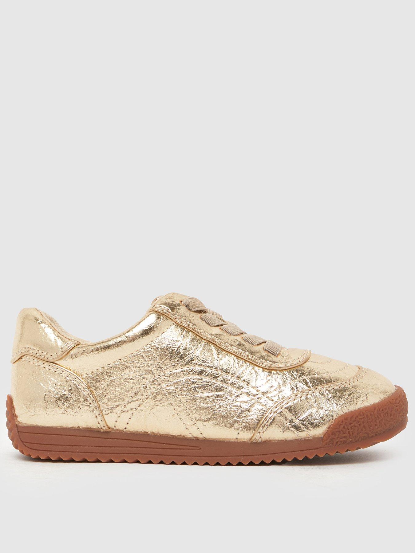 Schuh Junior Margot Gum Trainer - Gold