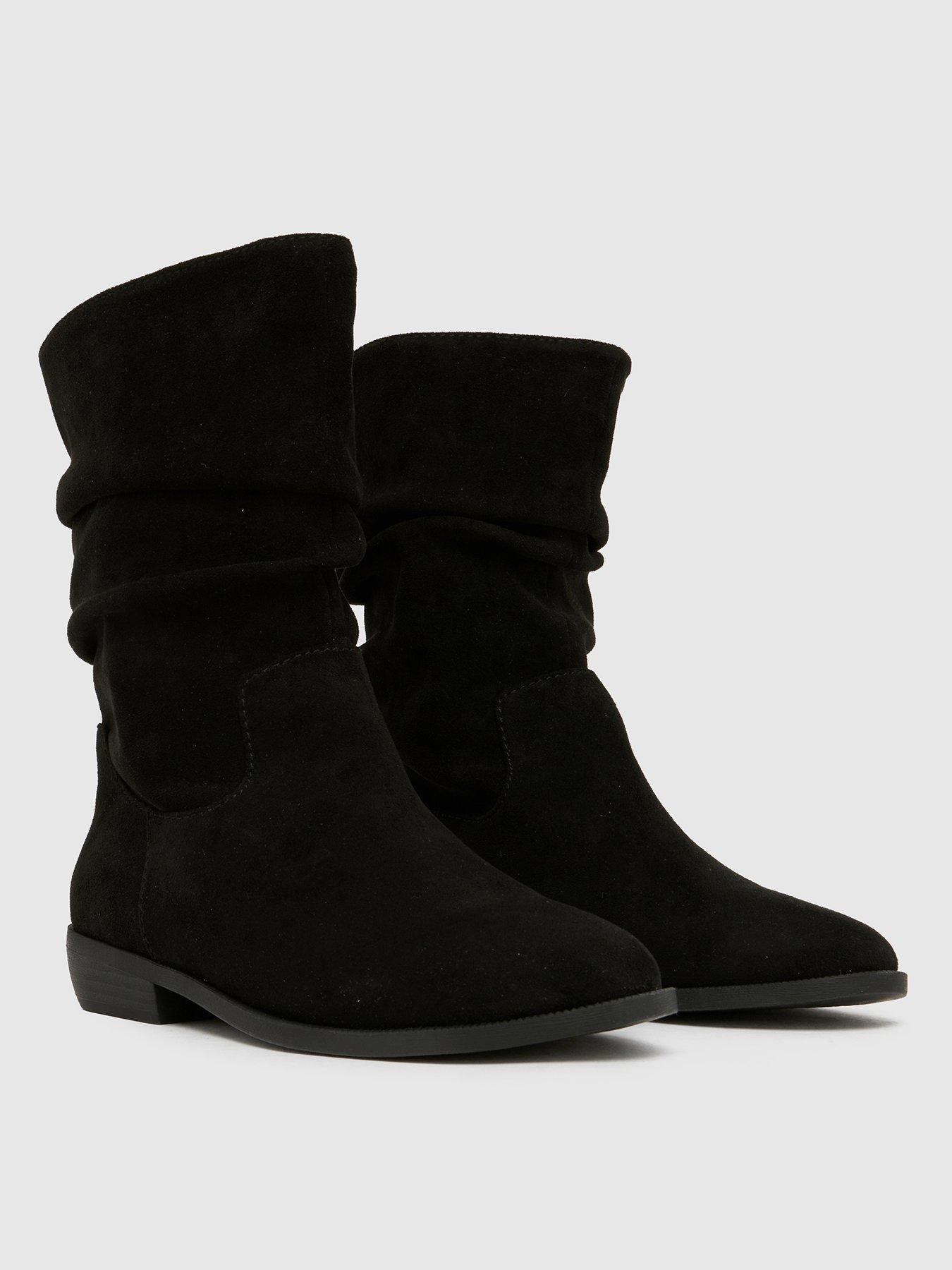 Image 2 of 4 of Schuh Youth Coast Slouche Boot - Black