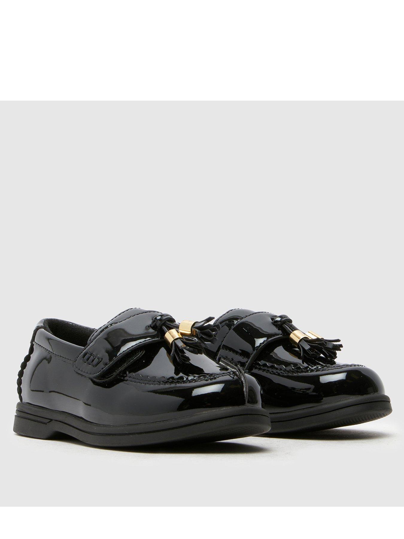 Image 2 of 4 of Schuh Toddler Lavon Patent Loafer - Black