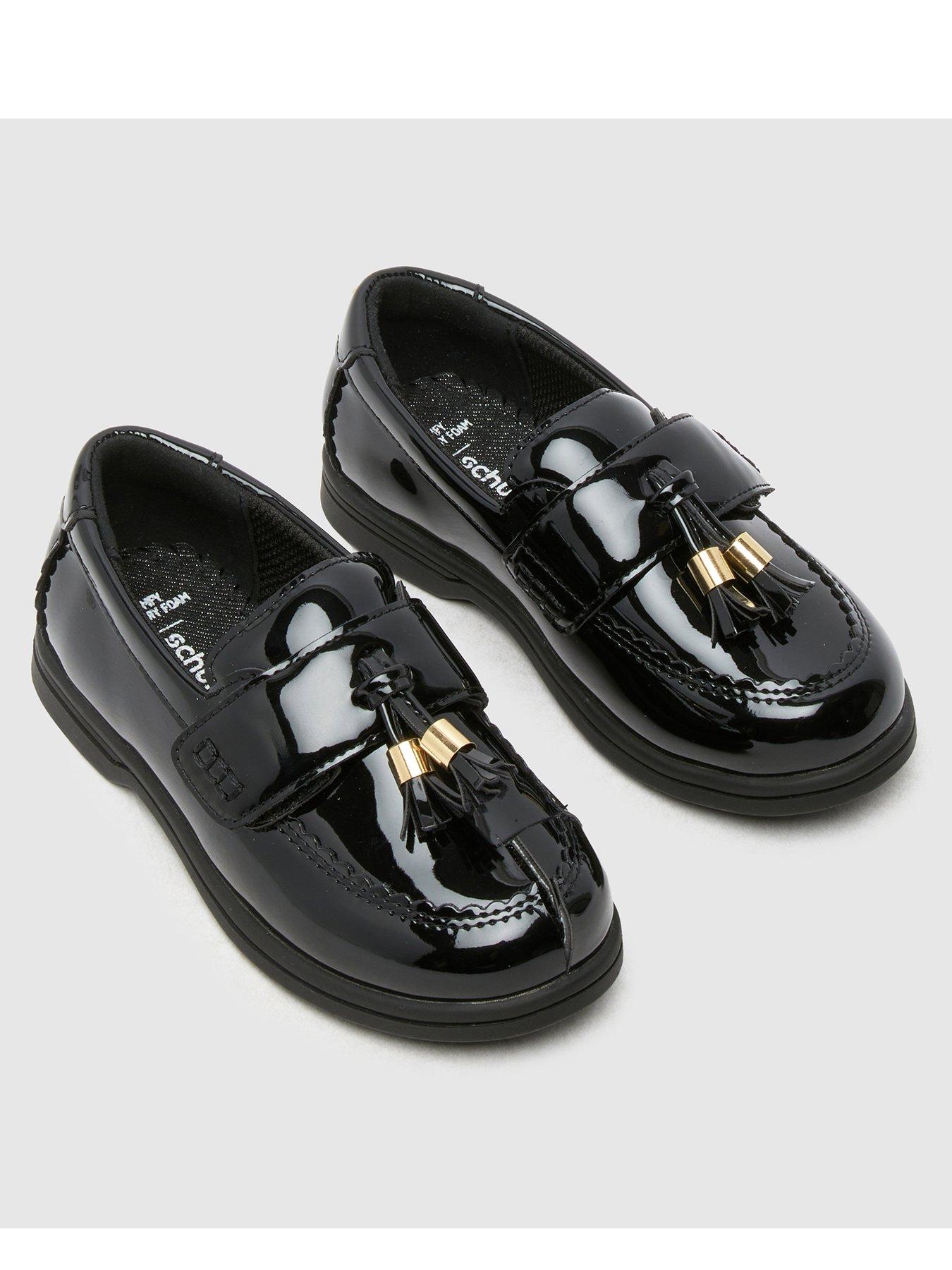 Image 3 of 4 of Schuh Toddler Lavon Patent Loafer - Black
