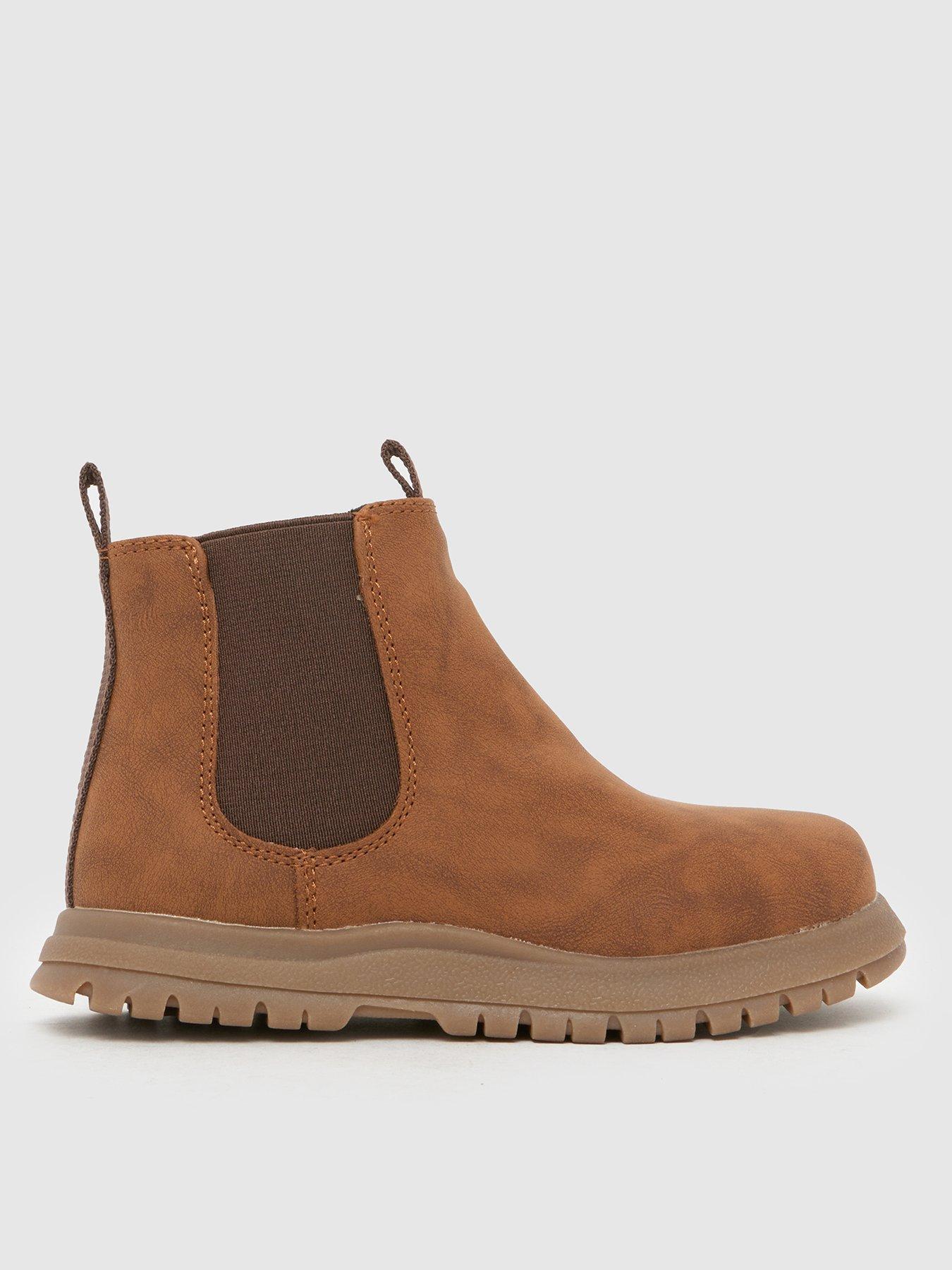Image 1 of 4 of Schuh Junior Conrad Chelsea Boot - Brown
