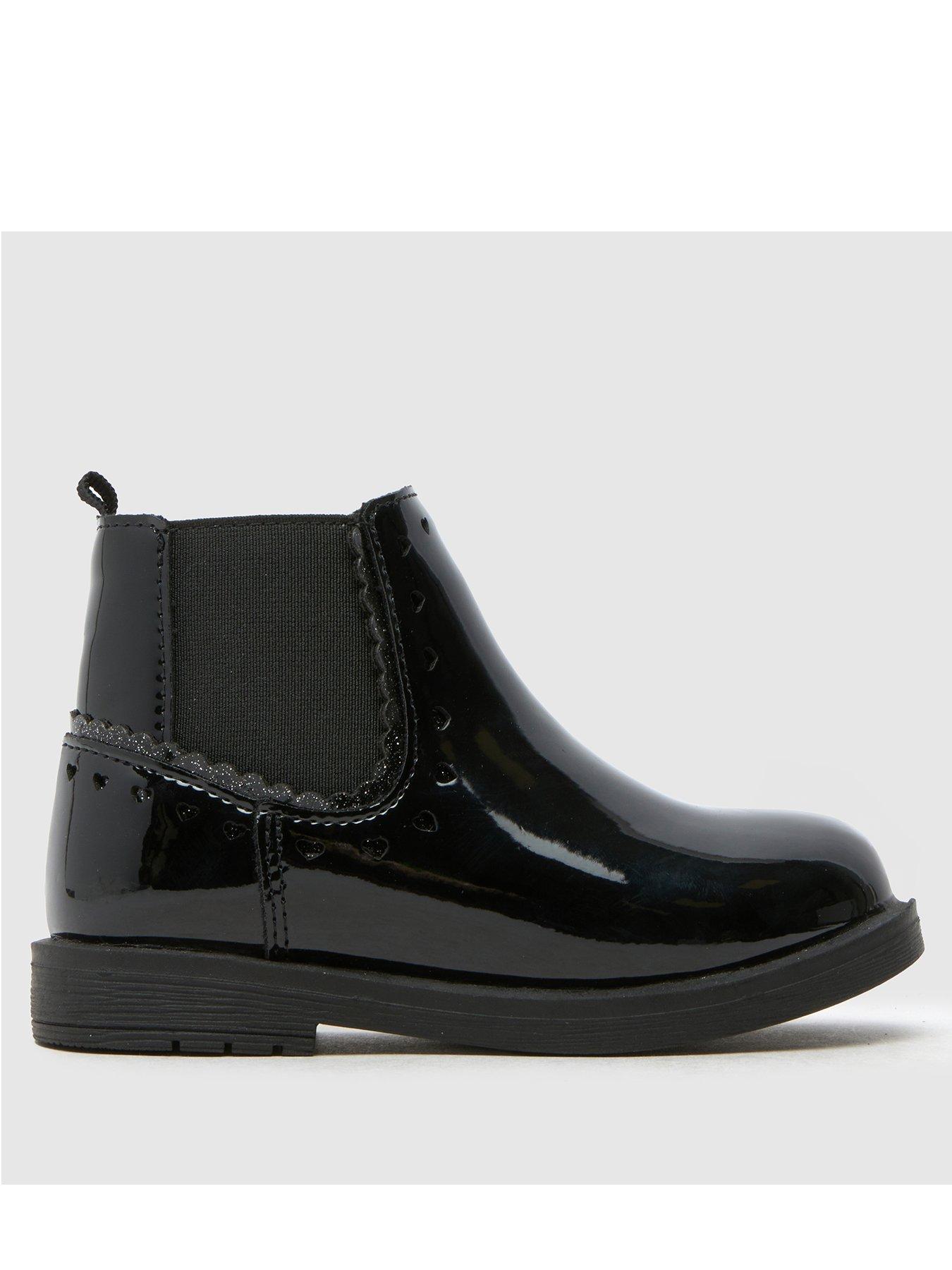 undefined Toddler Classic Patent Chelsea Boot