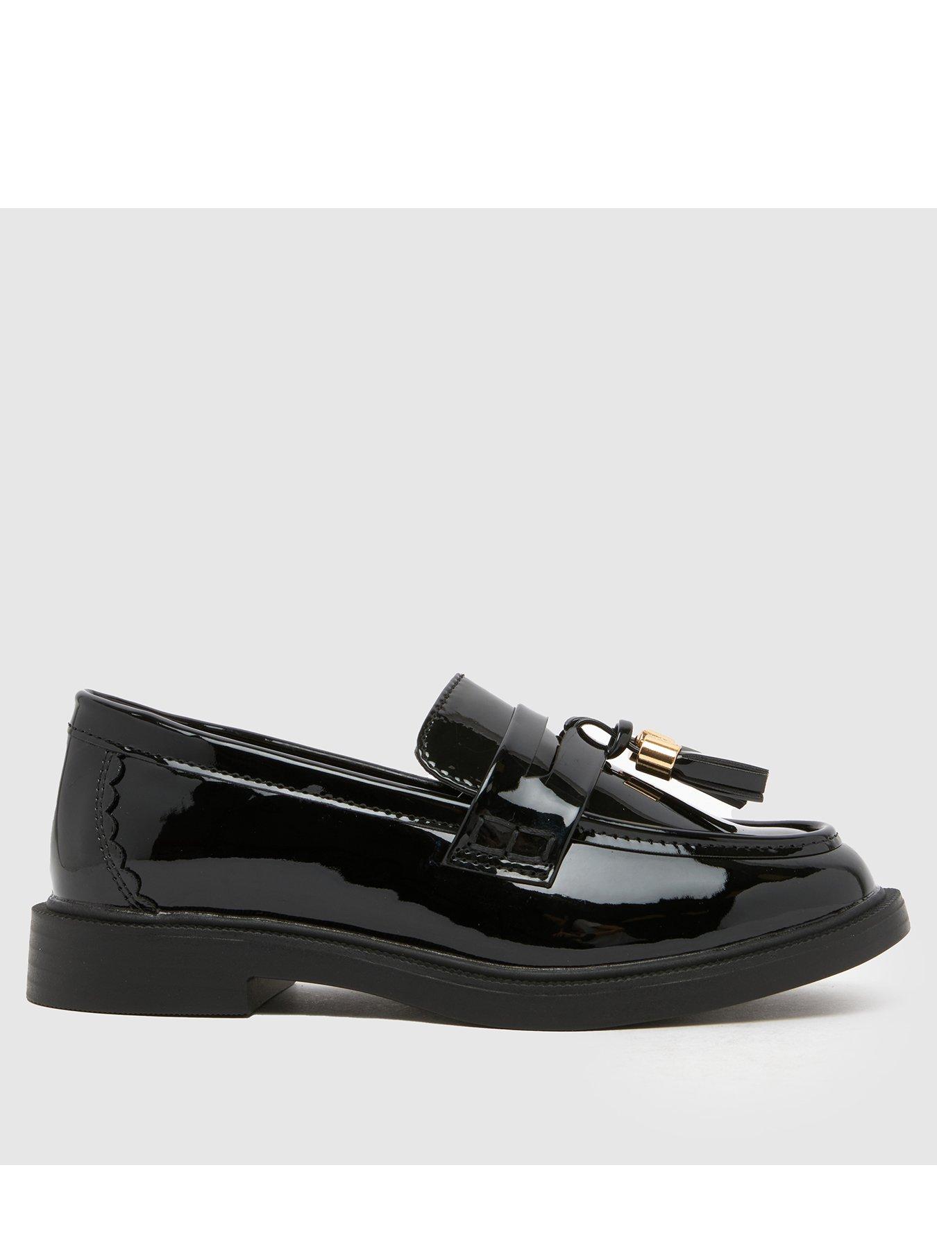 schuh-junior-layton-patent-tassel-loafers-black