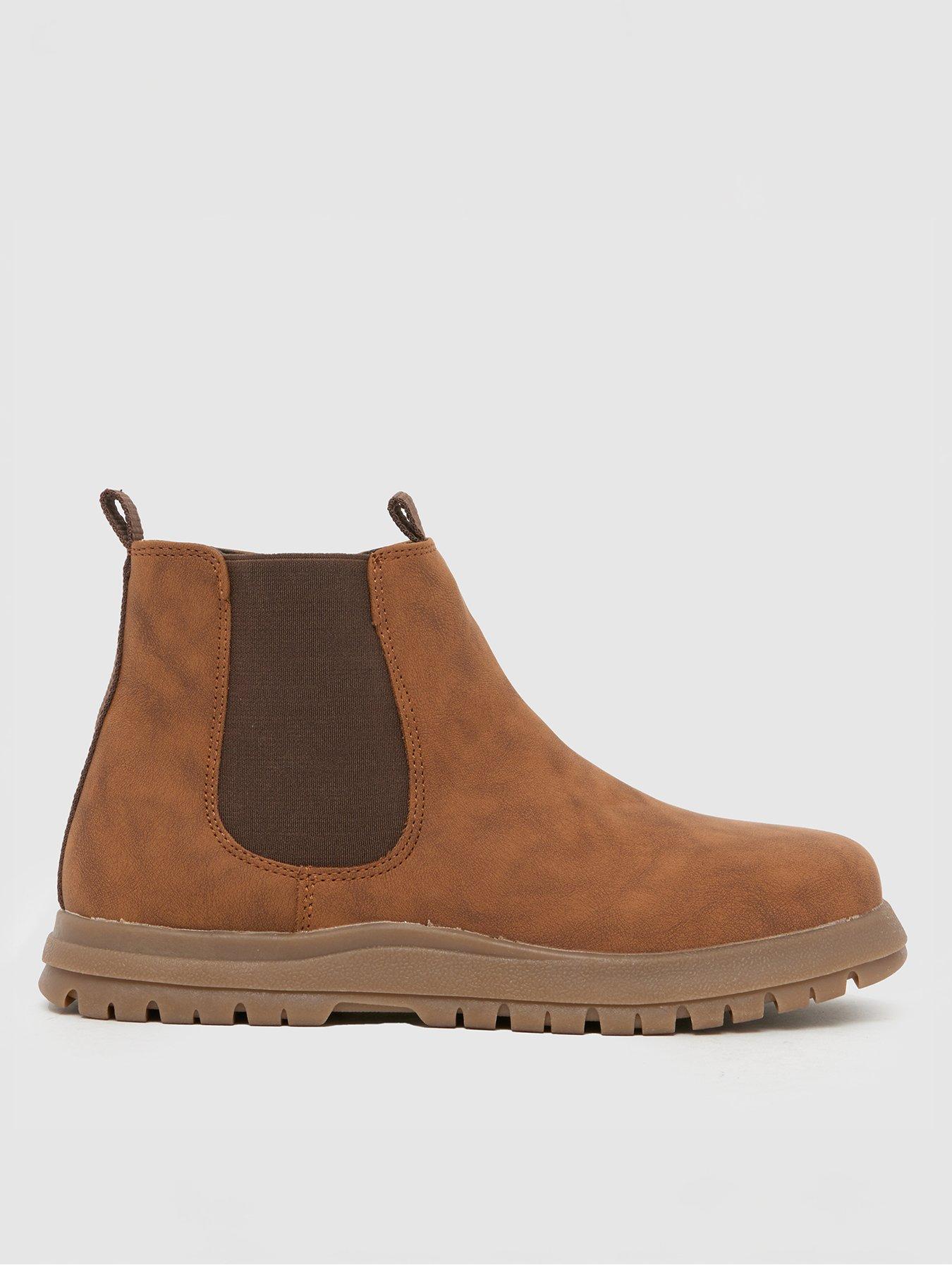  image of schuh-youth-conrad-chelsea-boot-brown