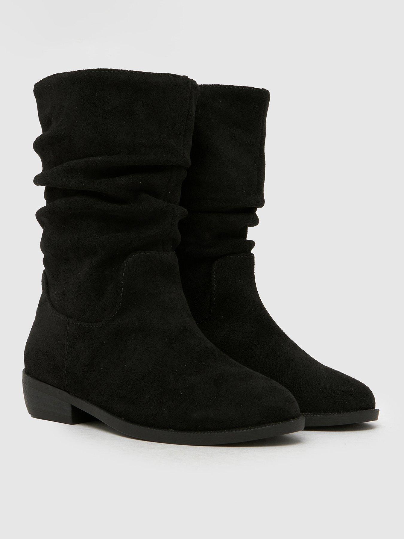  image of schuh-junior-coast-slouche-boot-black
