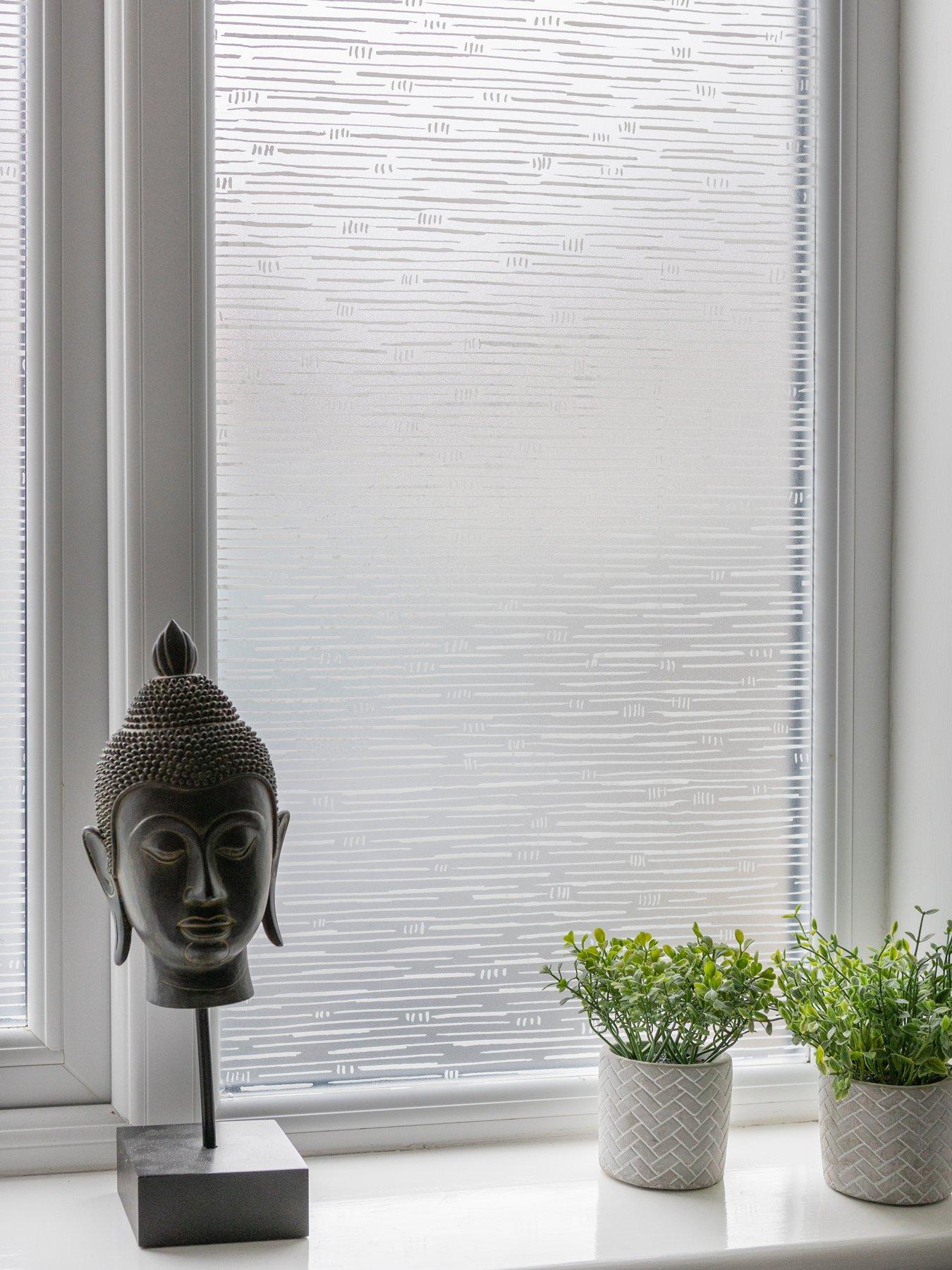 undefined Premium Static Cling Window Film Japondi 67.5cm X 1.5m (2 Rolls)