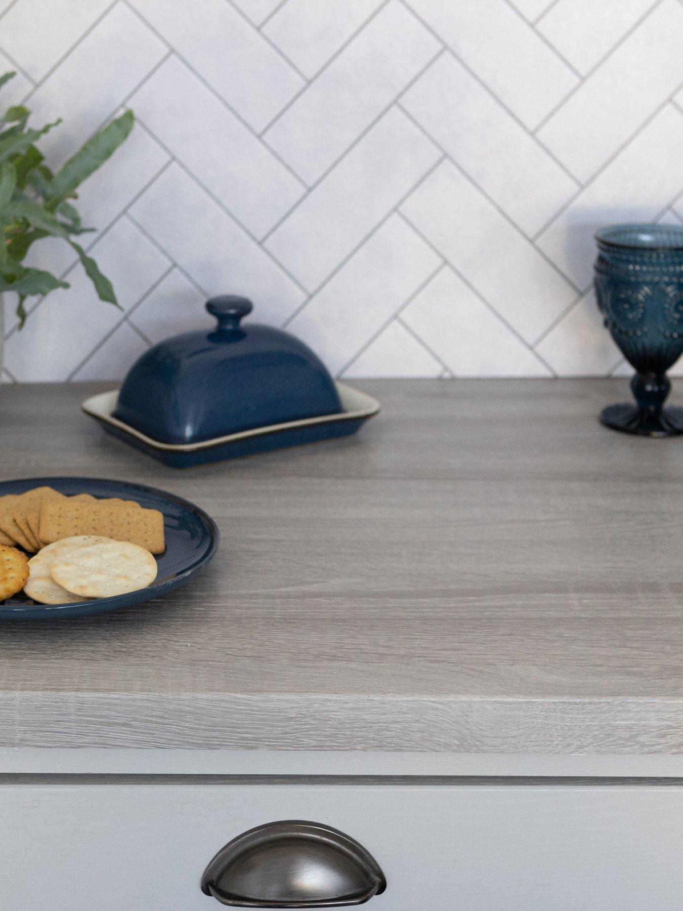 undefined Self Adhesive Vinyl Wrap For Doors Sonoma Oak Grey 67.5cm X 2m