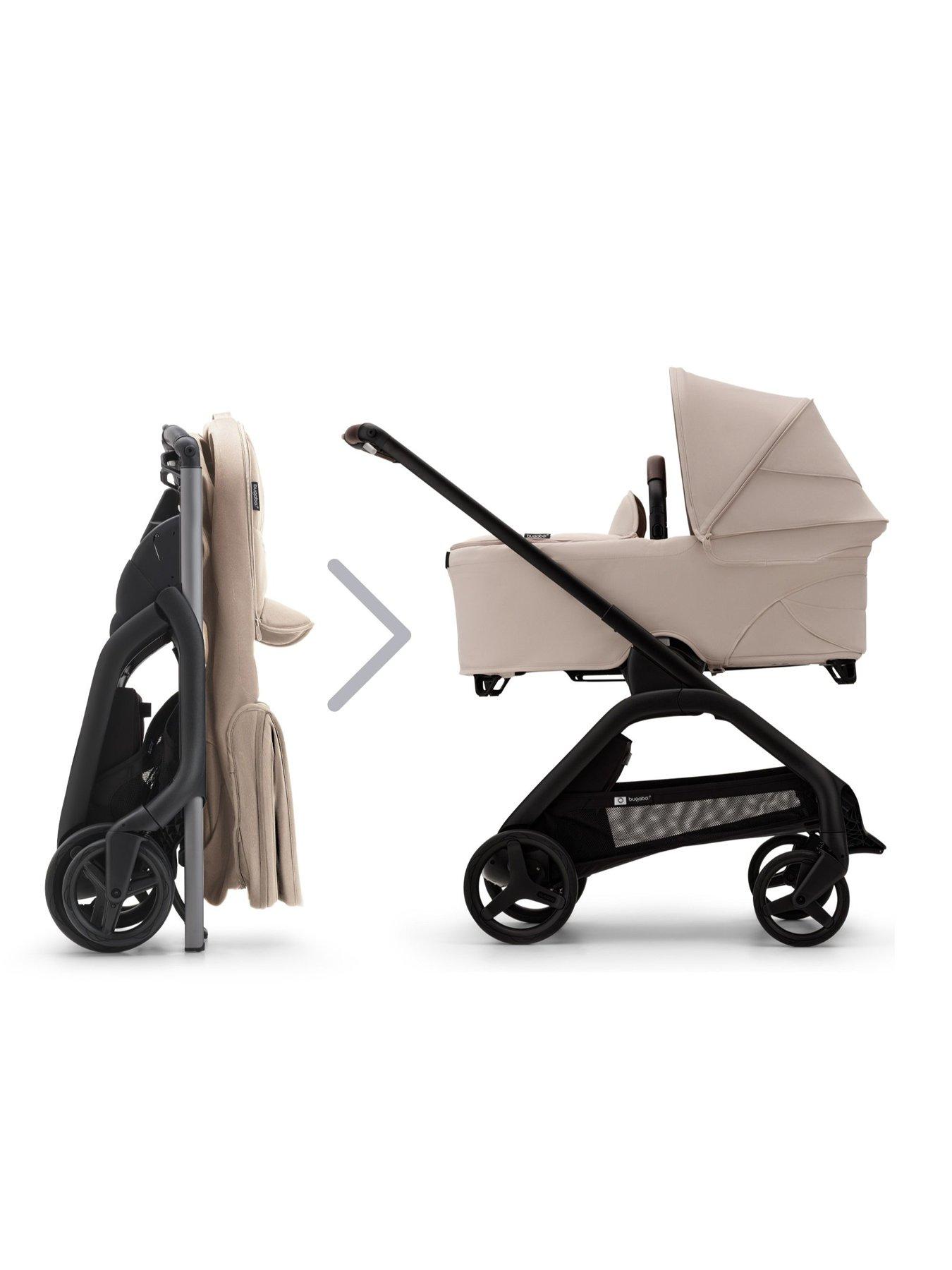 Image 3 of 7 of Bugaboo Dragonfly Stroller Desert Taupe