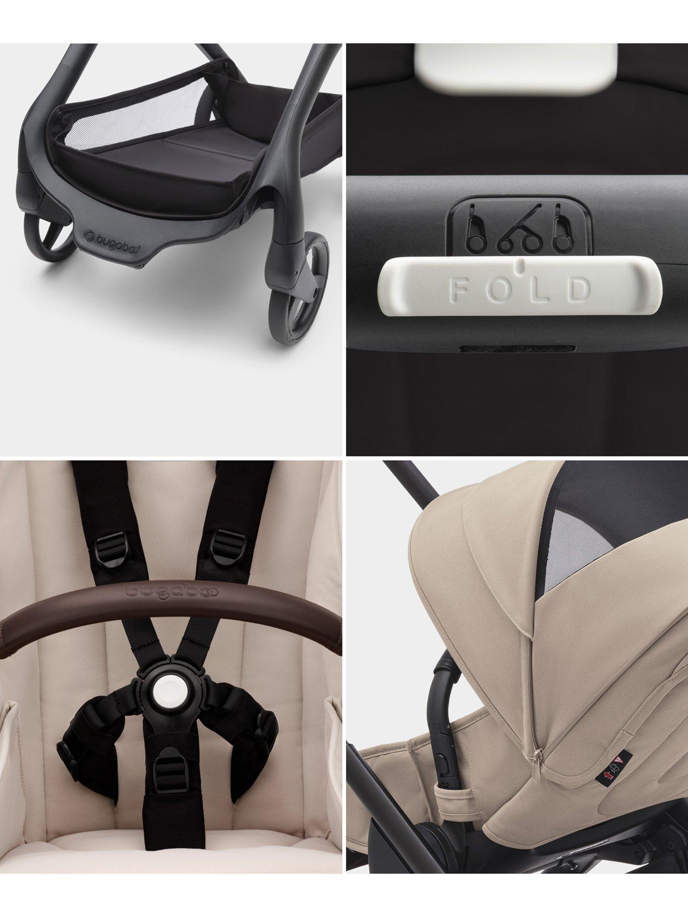 Image 5 of 7 of Bugaboo Dragonfly Stroller Desert Taupe