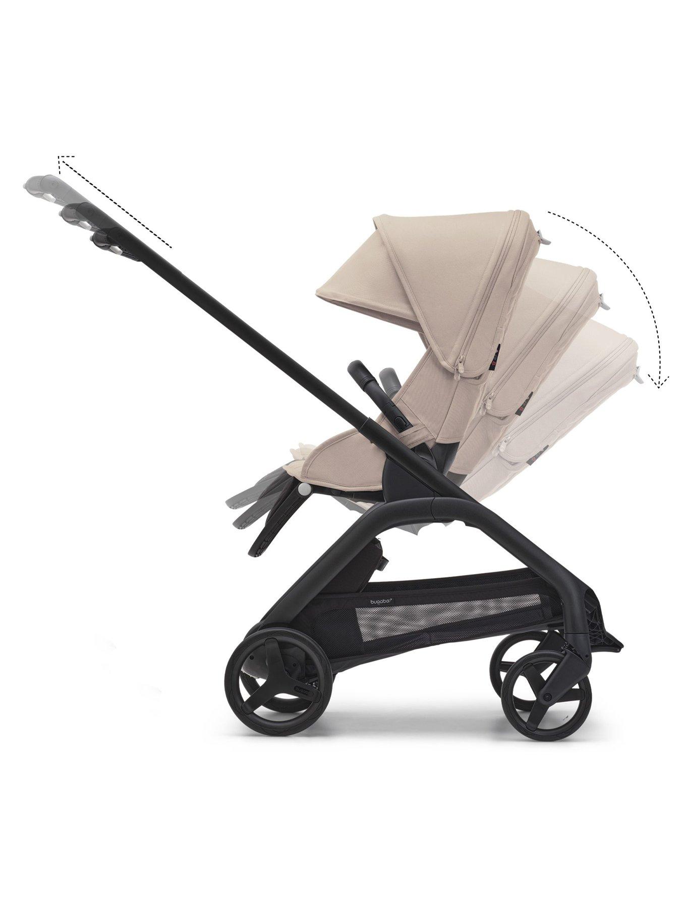 Image 6 of 7 of Bugaboo Dragonfly Stroller Desert Taupe