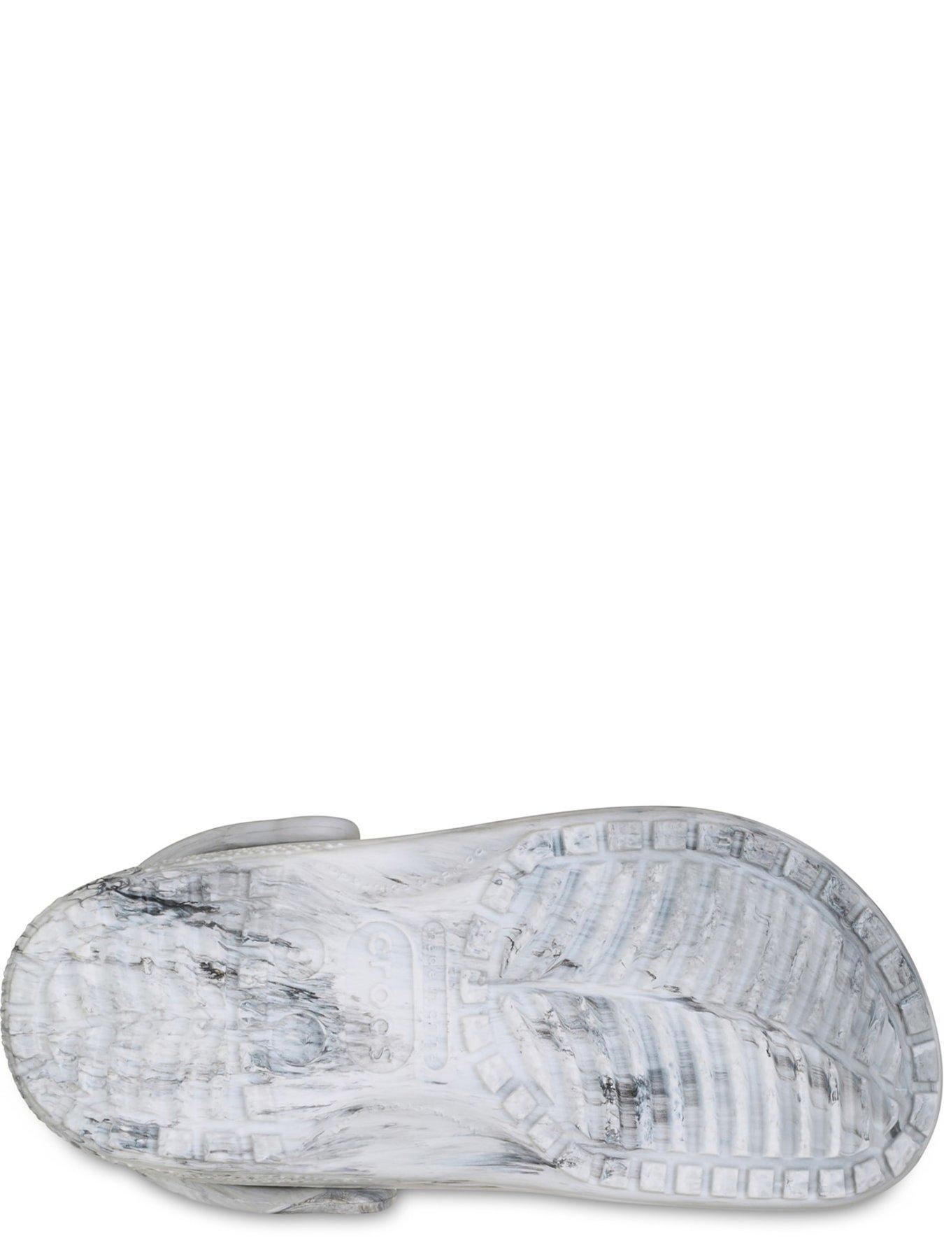 Image 5 of 6 of Crocs Classic Marbled Clog - Black/white