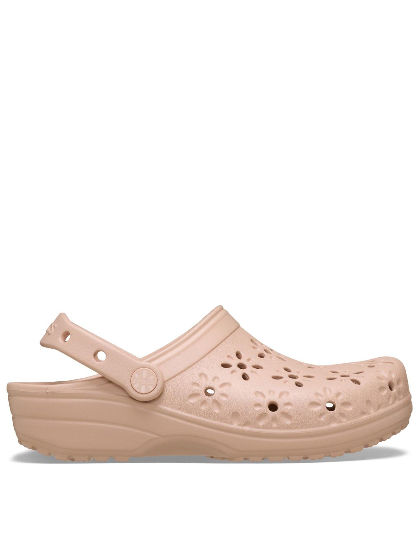 crocs-classic-floral-cut-out-clog-pink-caramel