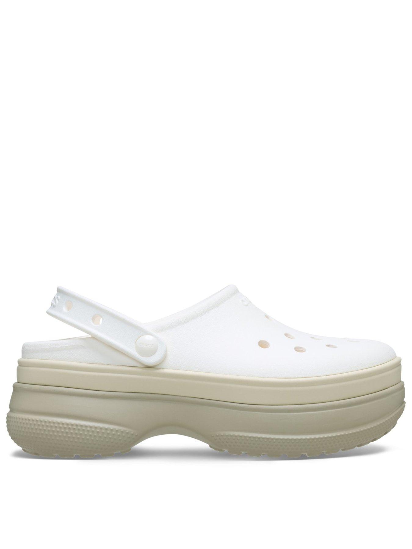 undefined Classic Stacked Clog - Chalk