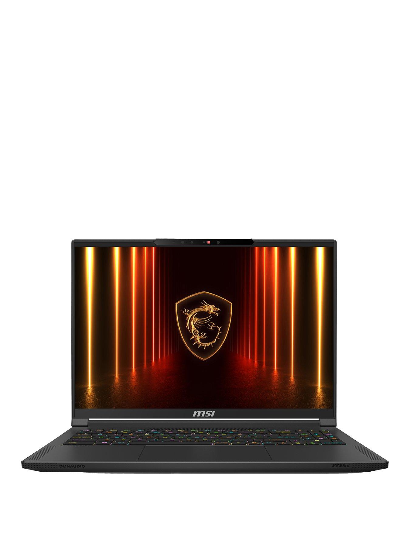 Image 1 of 7 of MSI Stealth - GeForce RTX 5080 - AMD Ryzen AI 9 - 64GB RAM - 2TB  SSD  - 16in  - Black