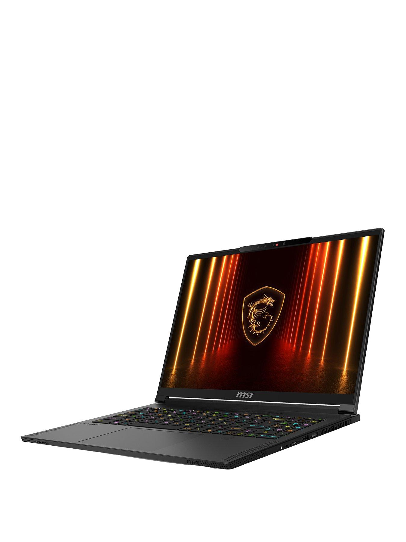 Image 3 of 7 of MSI Stealth - GeForce RTX 5080 - AMD Ryzen AI 9 - 64GB RAM - 2TB  SSD  - 16in  - Black