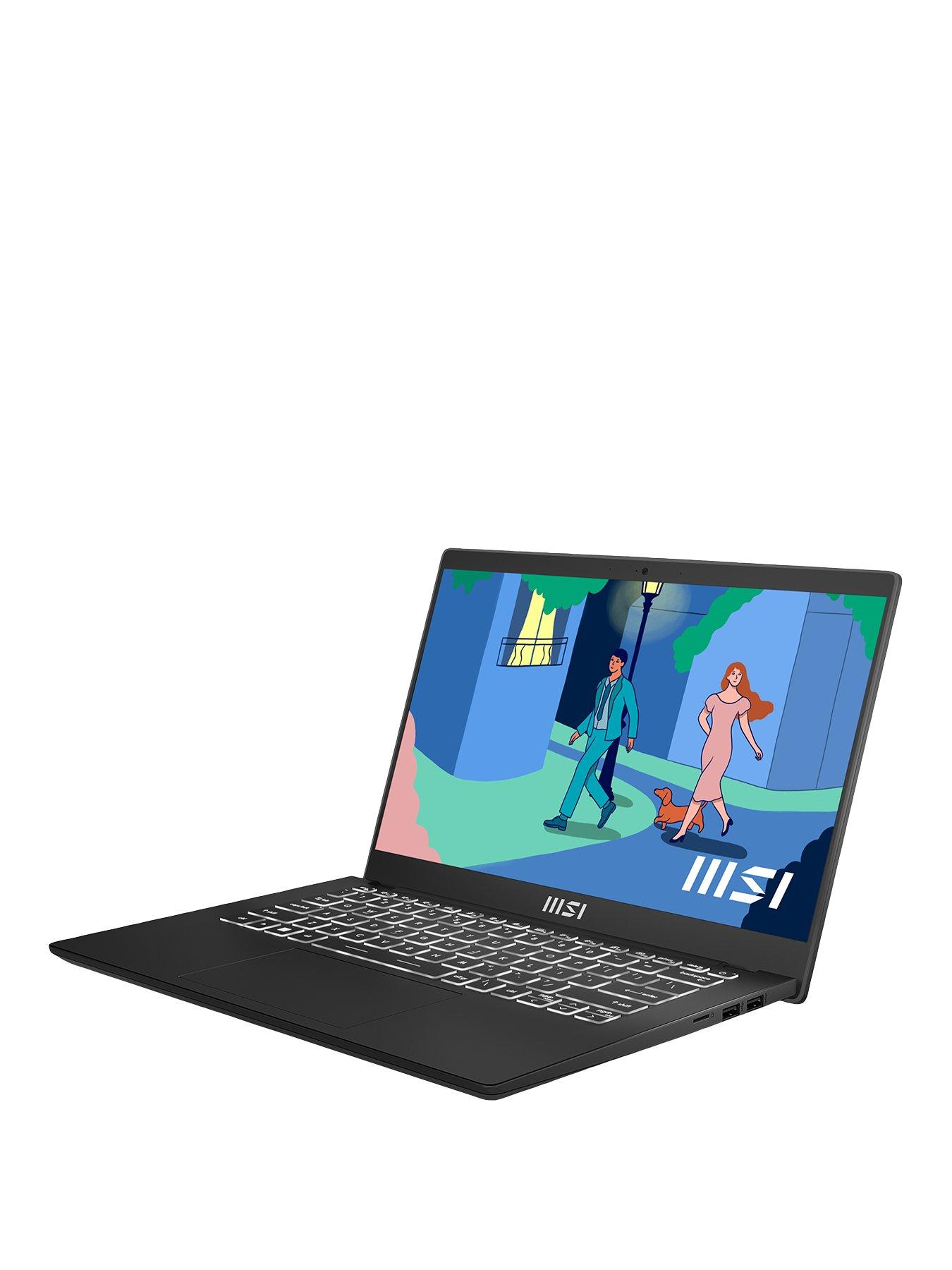 Image 3 of 7 of MSI Modern - AMD Radeon - AMD Ryzen 5 - 8GB RAM - 512GB SSD - 14in - Black
