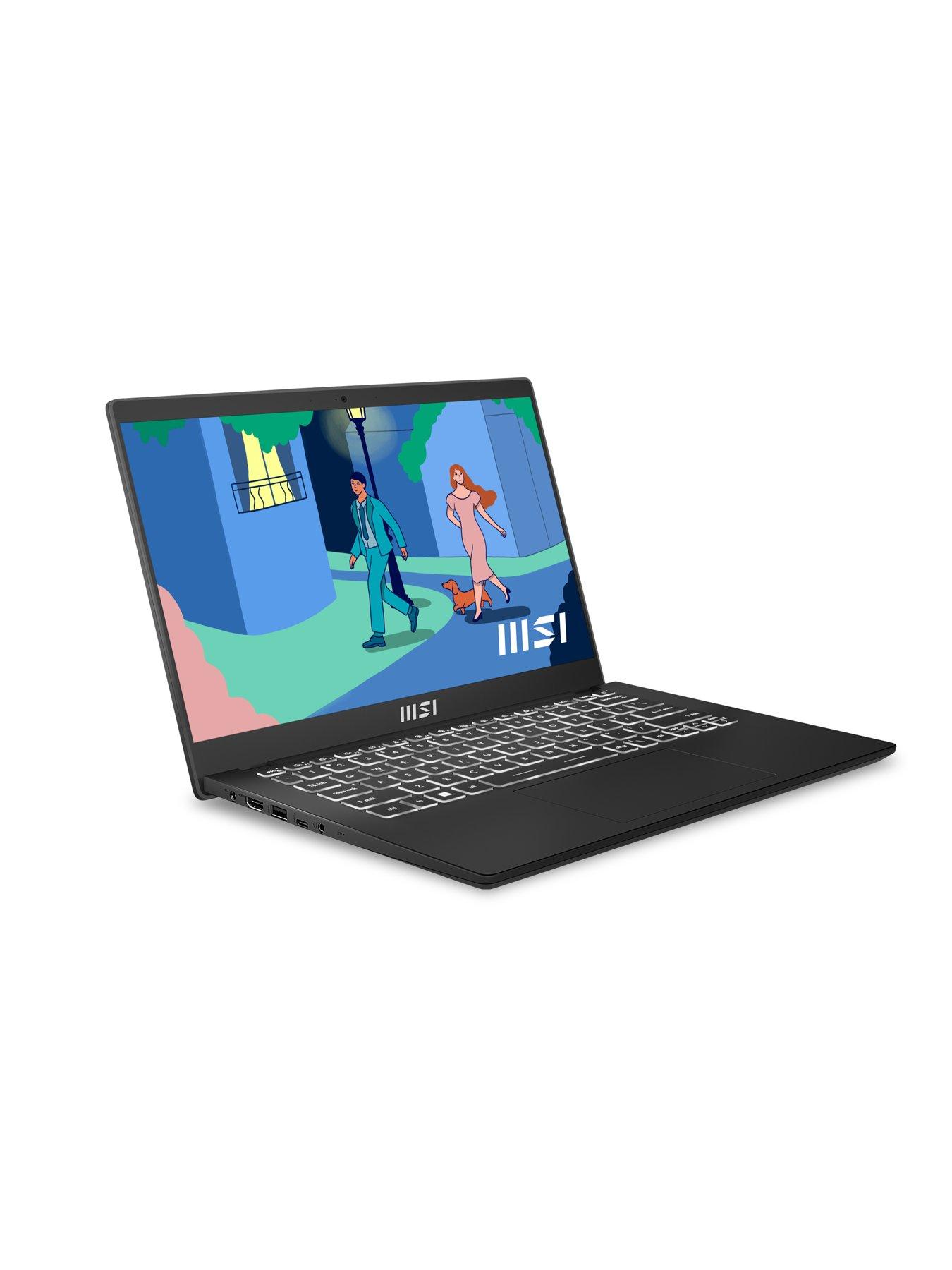 Image 4 of 7 of MSI Modern - AMD Radeon - AMD Ryzen 5 - 8GB RAM - 512GB SSD - 14in - Black
