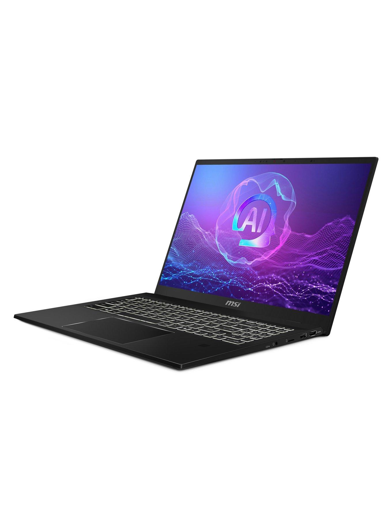 Image 3 of 7 of MSI Summit Copilot+ PC - AMD Ryzen AI 9 - 32GB RAM - 1TB SSD - 16in - Black