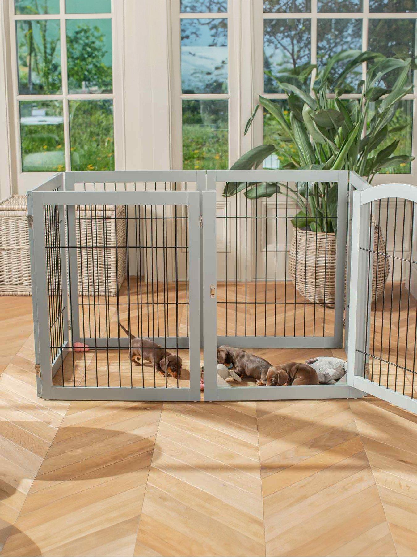 lords-and-labradors-grey-wooden-puppy-play-pen