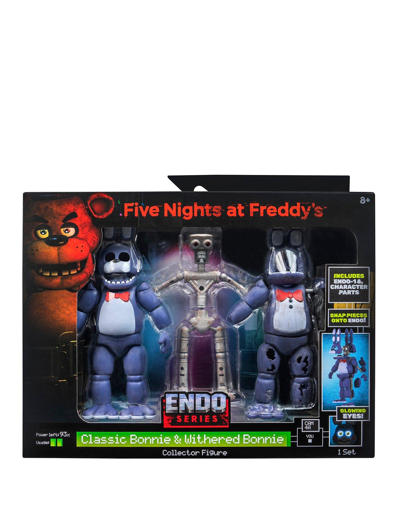 Image 1 of 6 of Five Nights at Freddy's 6" Endo-Series Figure - Nightmare Endo with Nightmare Bonnie and&nbsp;Jack-O-Bonnie Parts