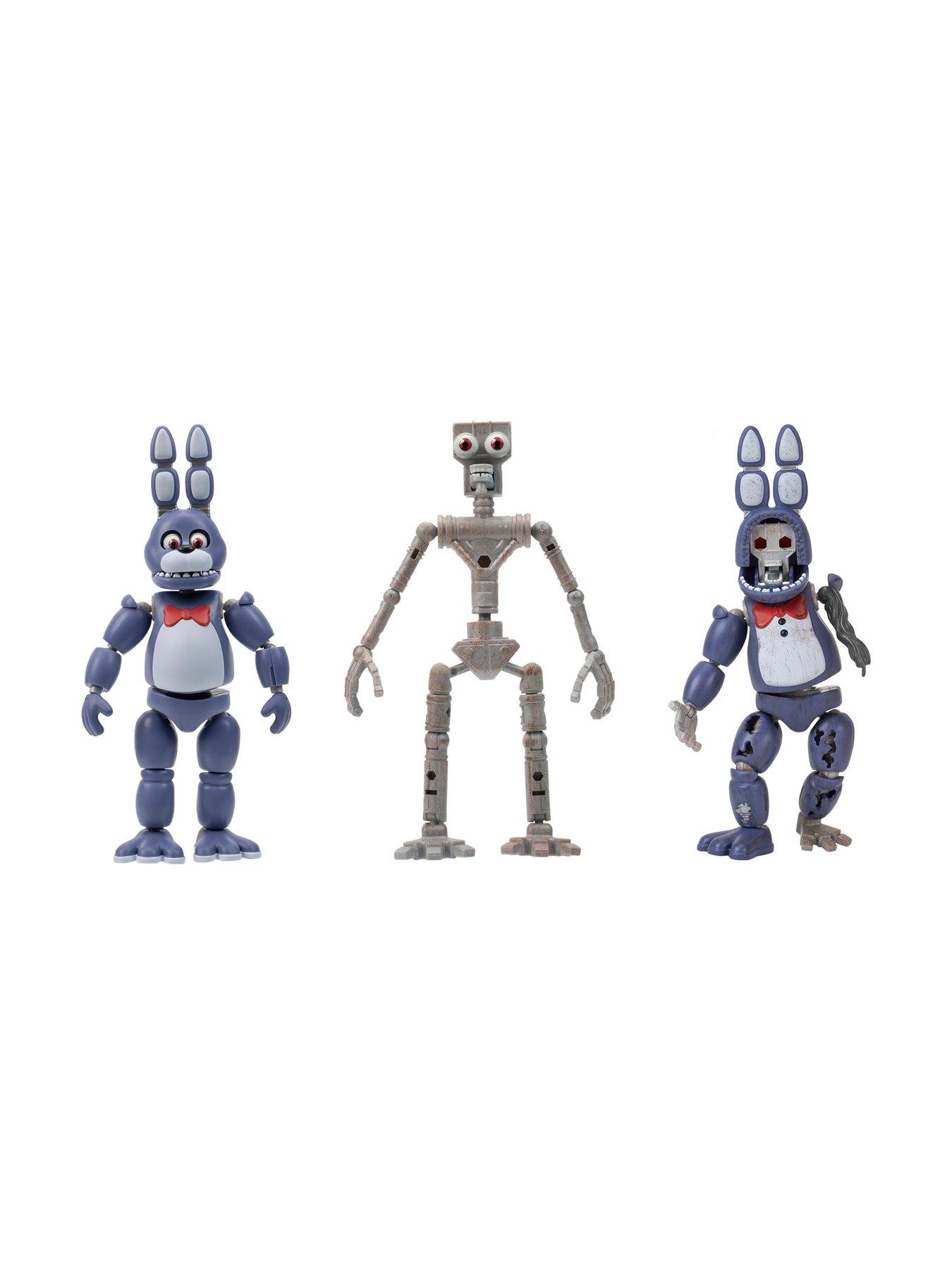Image 2 of 6 of Five Nights at Freddy's 6" Endo-Series Figure - Nightmare Endo with Nightmare Bonnie and&nbsp;Jack-O-Bonnie Parts