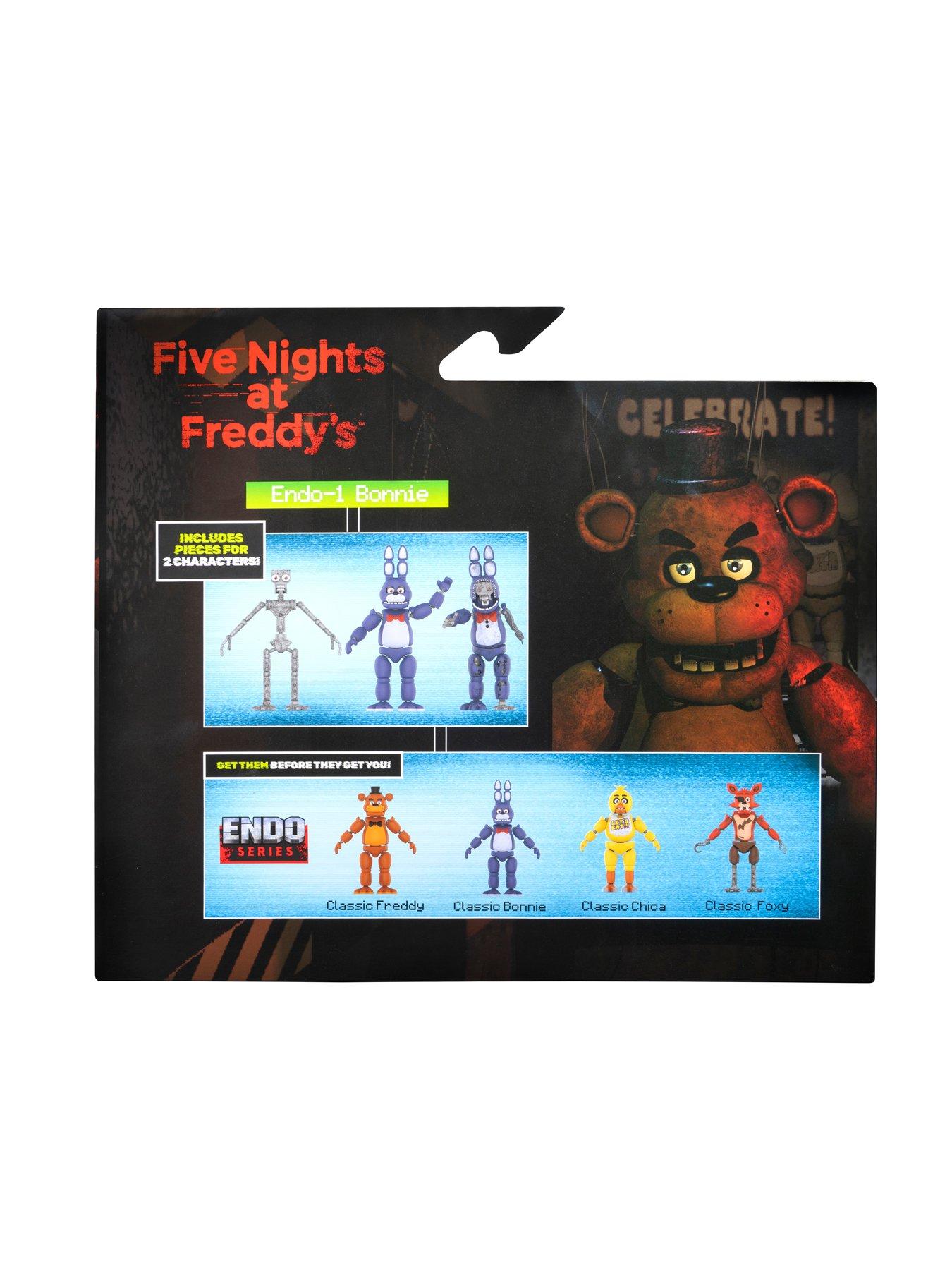 Image 6 of 6 of Five Nights at Freddy's 6" Endo-Series Figure - Nightmare Endo with Nightmare Bonnie and&nbsp;Jack-O-Bonnie Parts
